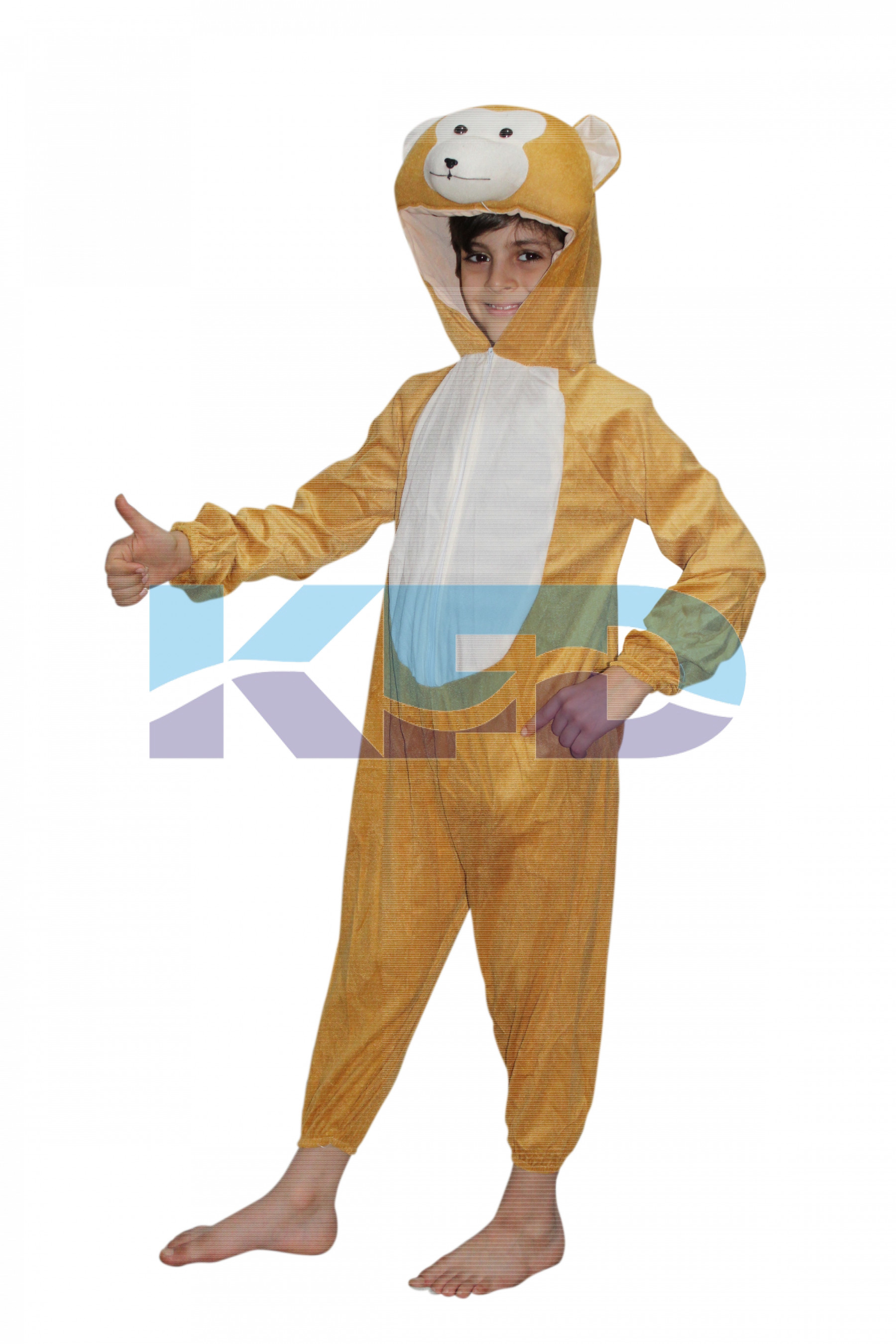Monkey fancy dress for kids,Wild Animal Costume for Annual function/Theme  Party/Competition/Stage Shows/Birthday Party Dress