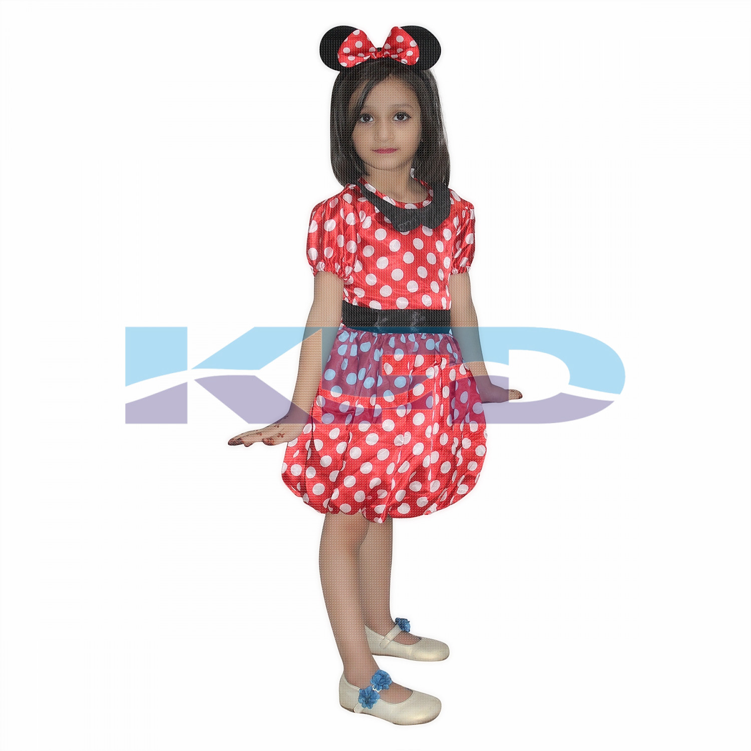 Minnie Mouse Fancy dress for kids,Diseny Cartoon Costume for Annual  function/Theme Party/Stage Shows/Competition/Birthday Party Dress