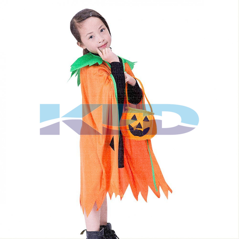 Pumkin Robe fancy dress for kids, Halloween Costume for School Annual ...