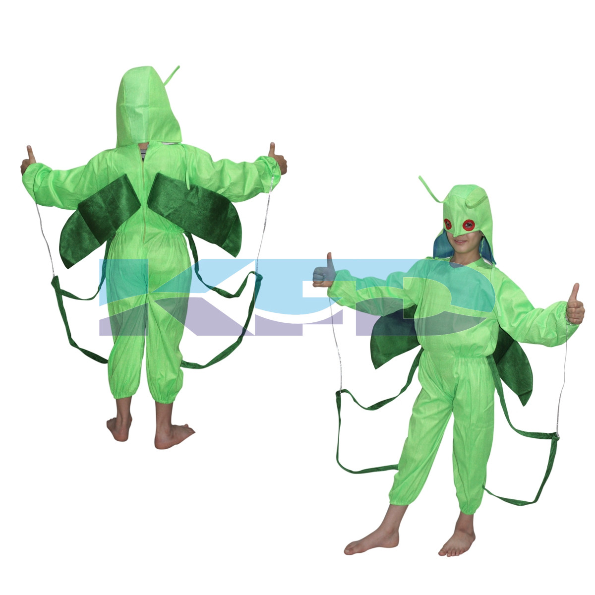 Grasshopper fancy dress for kids,Insect Costume for Annual function Theme Party/Stage Shows/competition/Birthday Party Dress