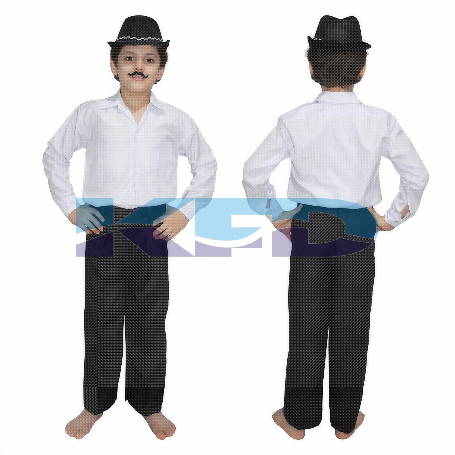 Bhagat Singh fancy dress for kids,National Hero/freedom figter Costume for Independence Day/Republic Day/Annual function/Theme party/Competition/Stage Shows Dress