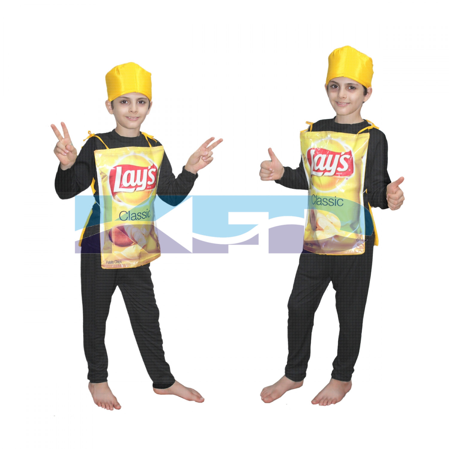 Lays fancy dress for kids,Object Costume for School Annual function/Theme Party/Competition/Stage Shows Dress