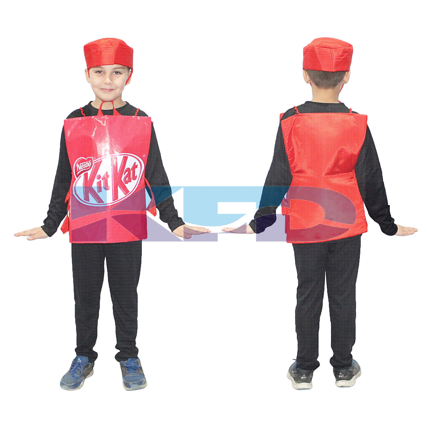 Kit kat fancy dress for kids,Object Costume for School Annual function/Theme Party/Competition/Stage Shows Dress