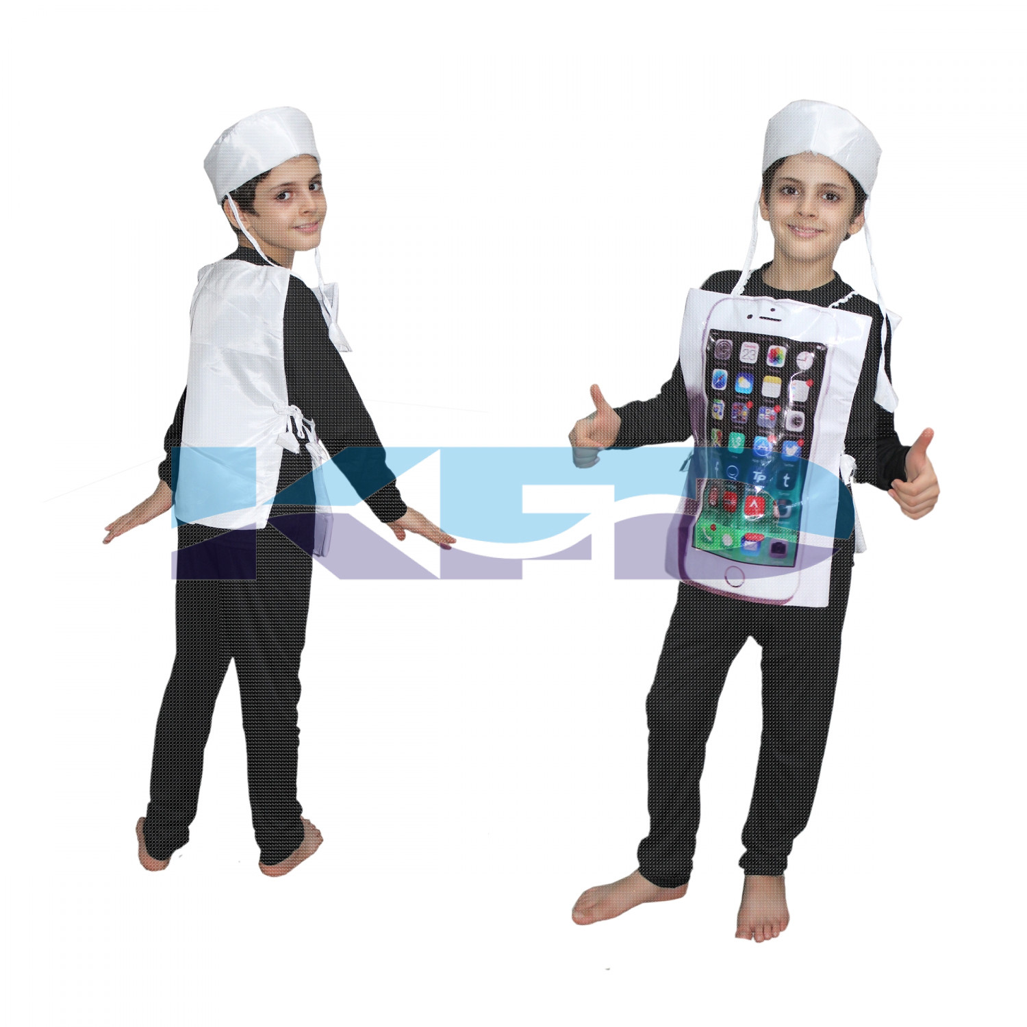 Mobile Phone fancy dress for kids,Object Costume for School Annual function/Theme Party/Competition/Stage Shows Dress
