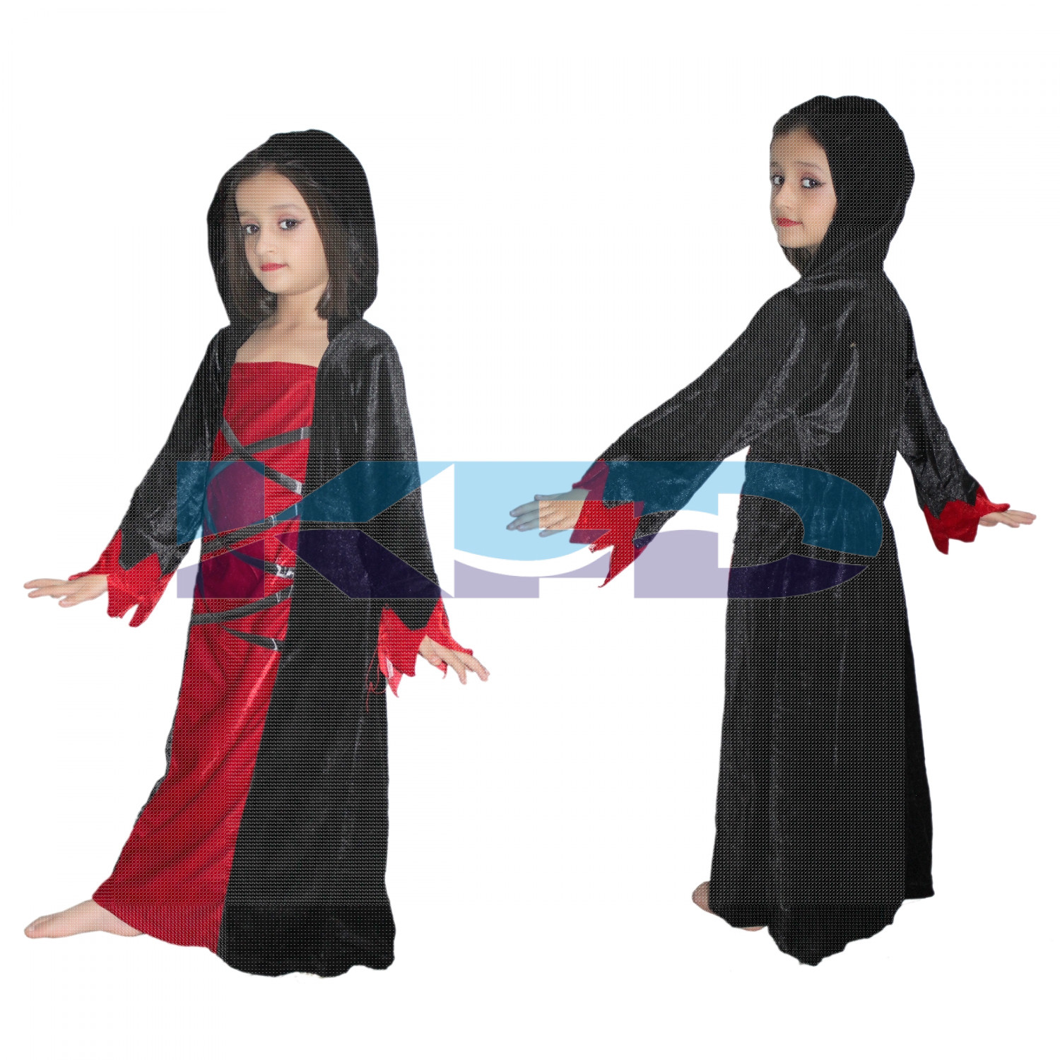 Witch Hood fancy dress for kids,Halloween Costume for School Annual function/Theme Party/Competition/Stage Shows/Birthday Party Dress