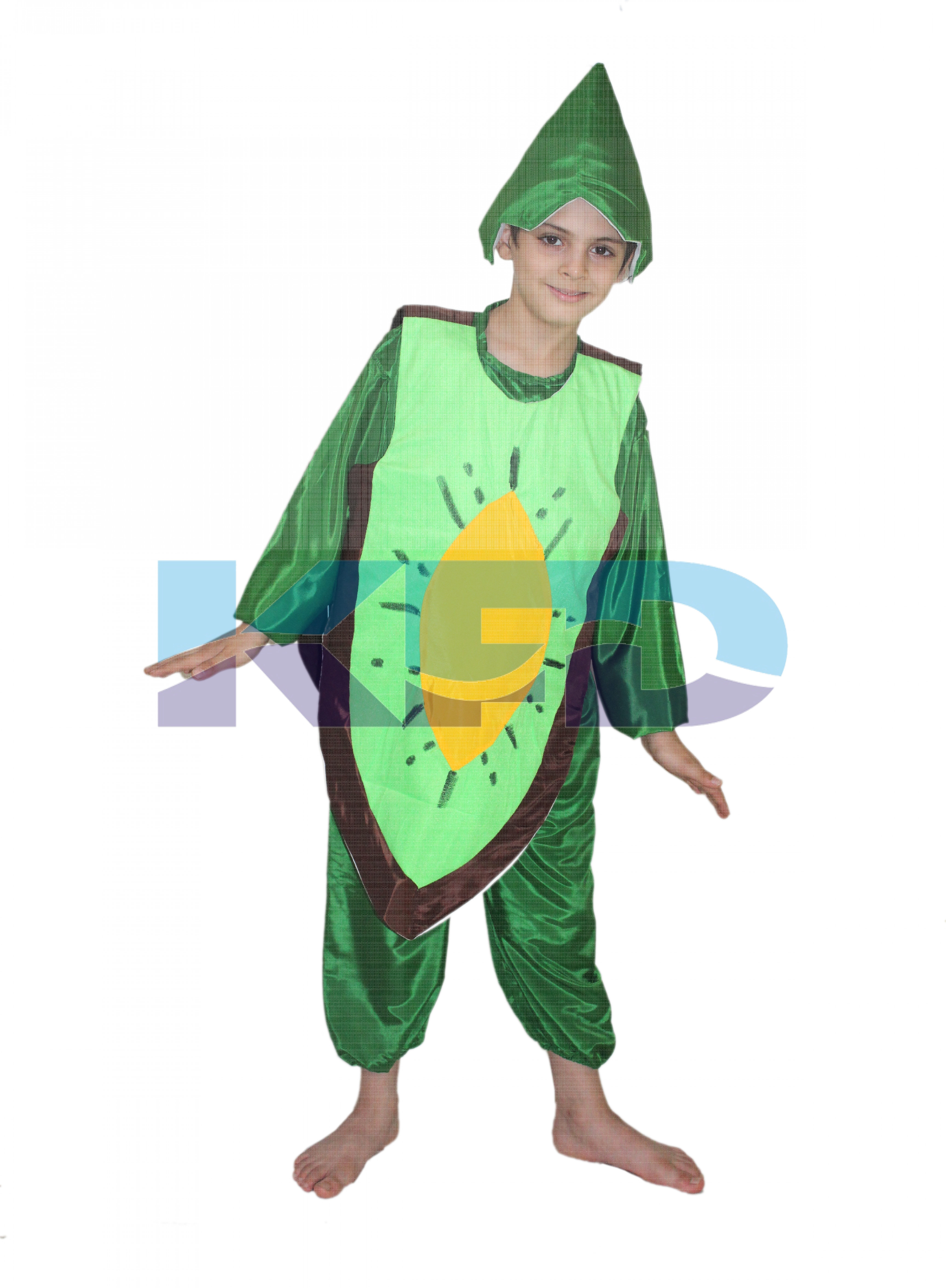 Kiwi fancy dress for kids,Fruits Costume for School Annual function/Theme Party/Competition/Stage Shows Dress