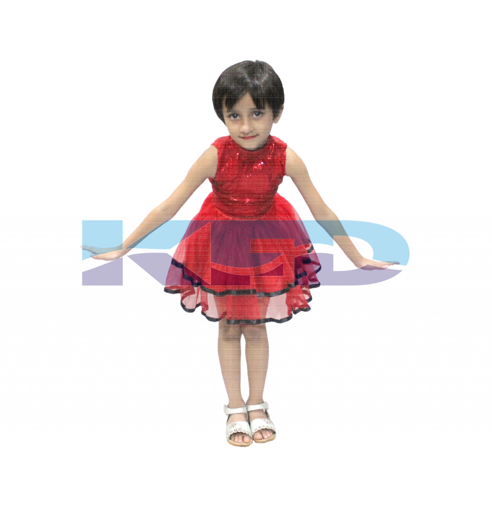 Tu Tu Skirt Red fancy dress for kids,Western Costume for Annual function/Theme Party/Competition/Stage Shows/Birthday Party Dress