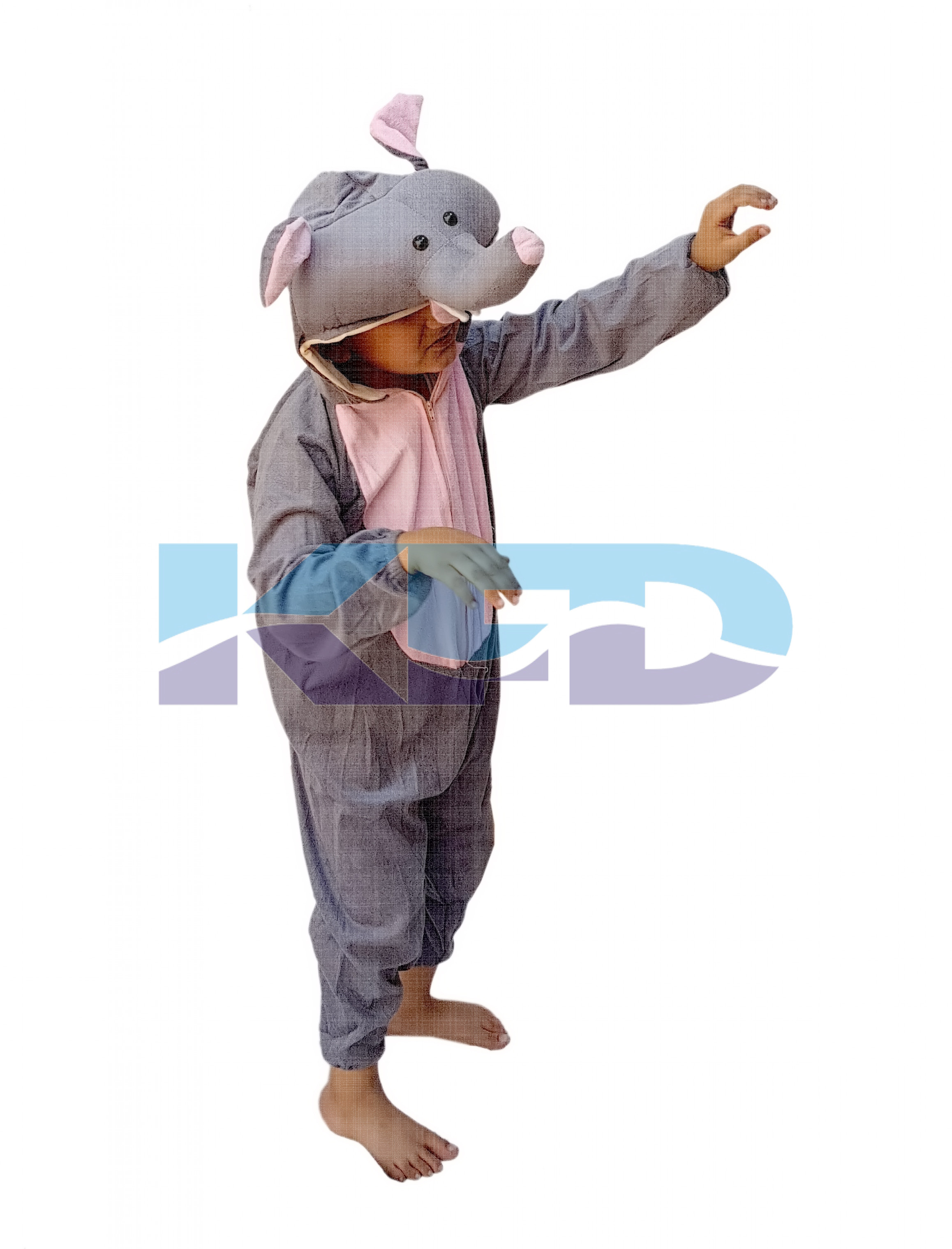 Elephant fancy dress for kids,Wild animal Costume for Annual function/Theme Party/Competition/Stage Shows/Birthday Party Dress