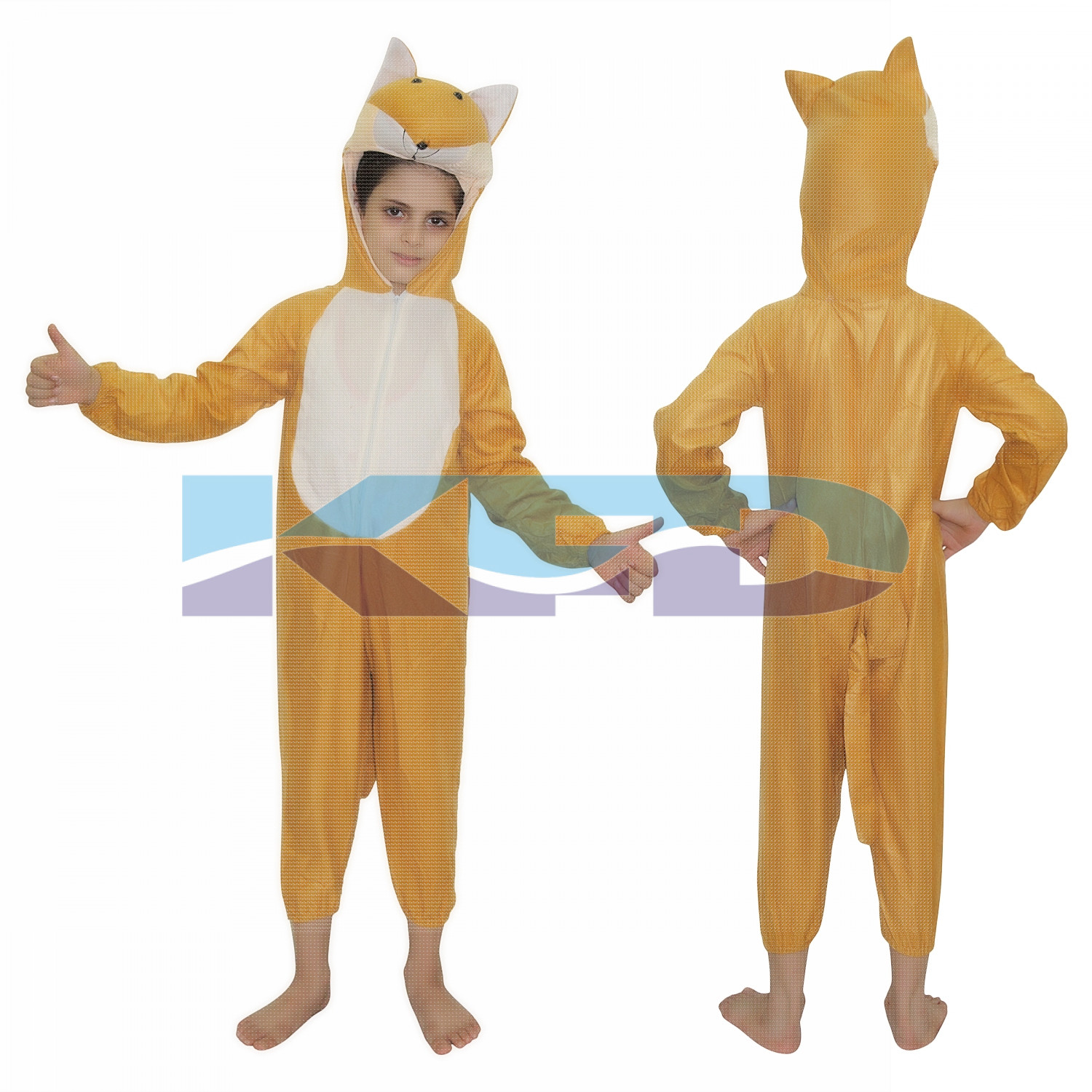 Fox fancy dress for kids,Wild Animal Costume for Annual function/Theme Party/Competition/Stage Shows/Birthday Party Dress