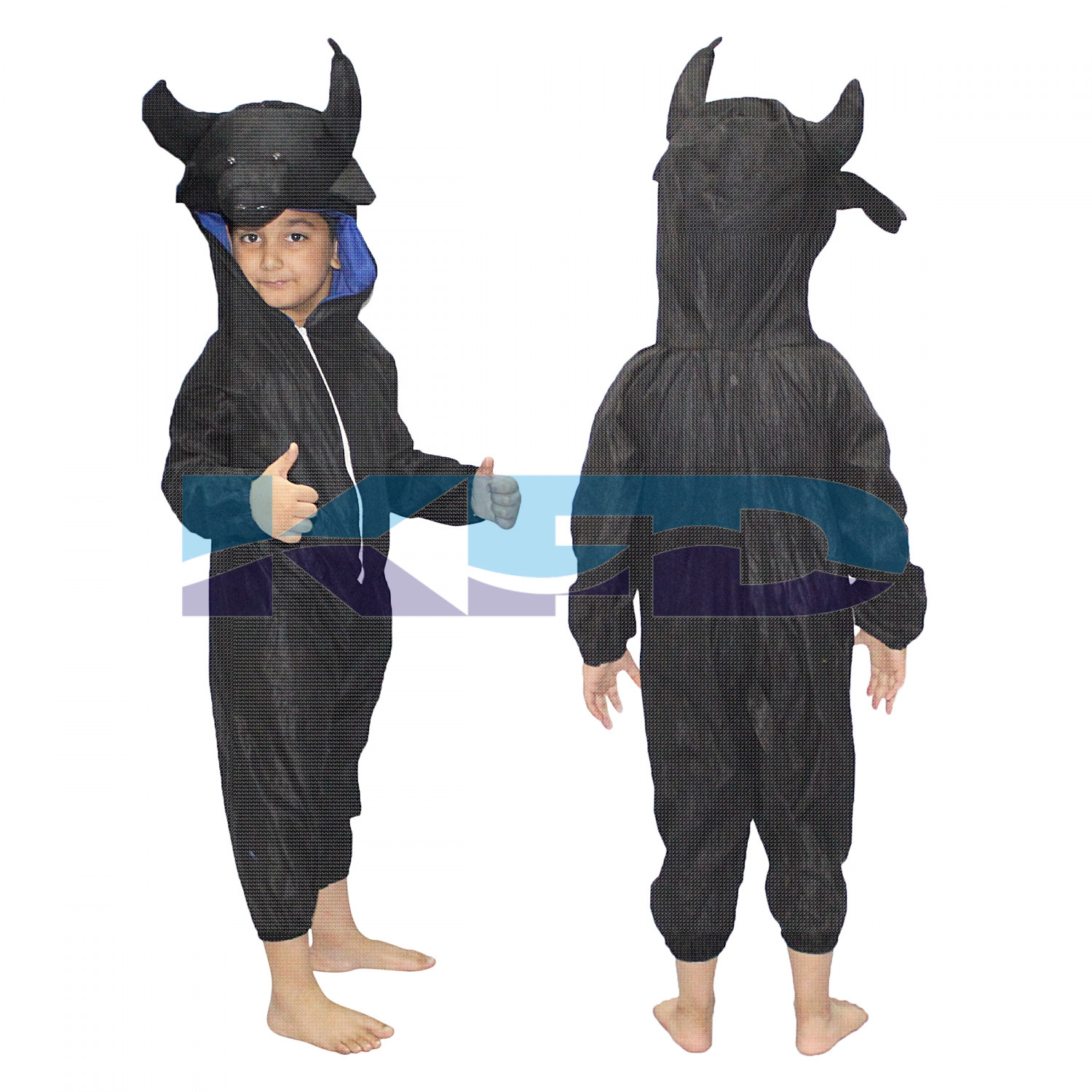 Buffalo fancy dress for kids,Farm Animal Costume for School Annual function/Theme Party/Competition/Stage Shows Dress