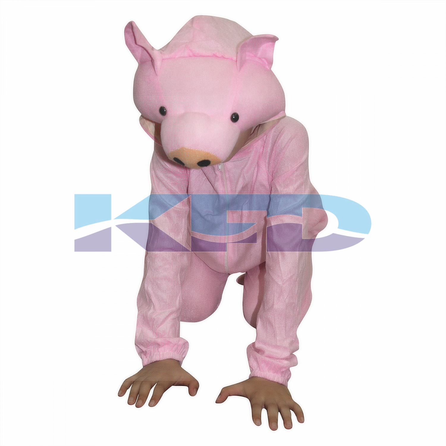 Pink Pig fancy dress for kids,Farm Animal Costume for School Annual function/Theme Party/Competition/Stage Shows Dress