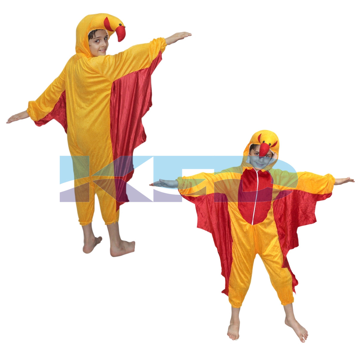 Macaw Bird fancy dress for kids,Bird Costume for School Annual function/Theme Party/Competition/Stage Shows Dress