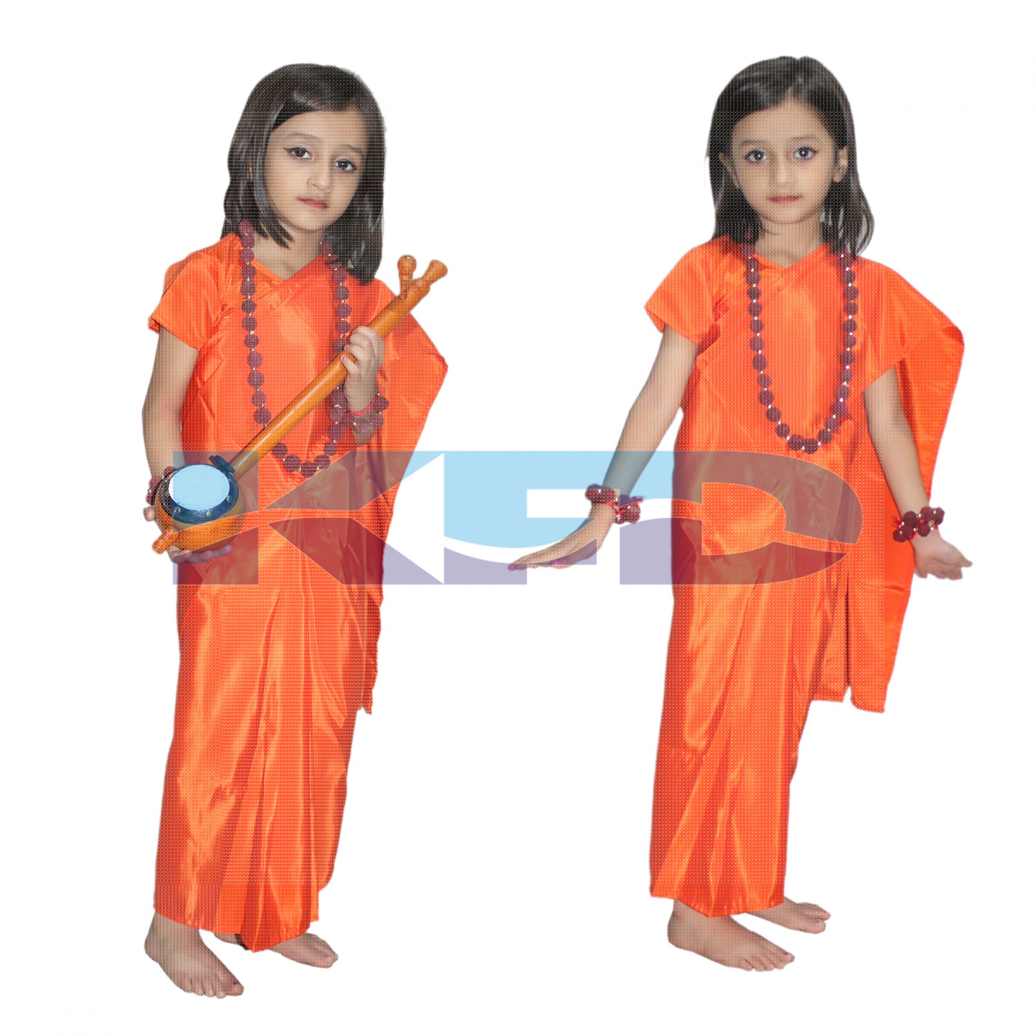 Meerabai fancy dress for kids,Mythological Character for Annual function/Theme Party/Competition/Stage Shows Dress