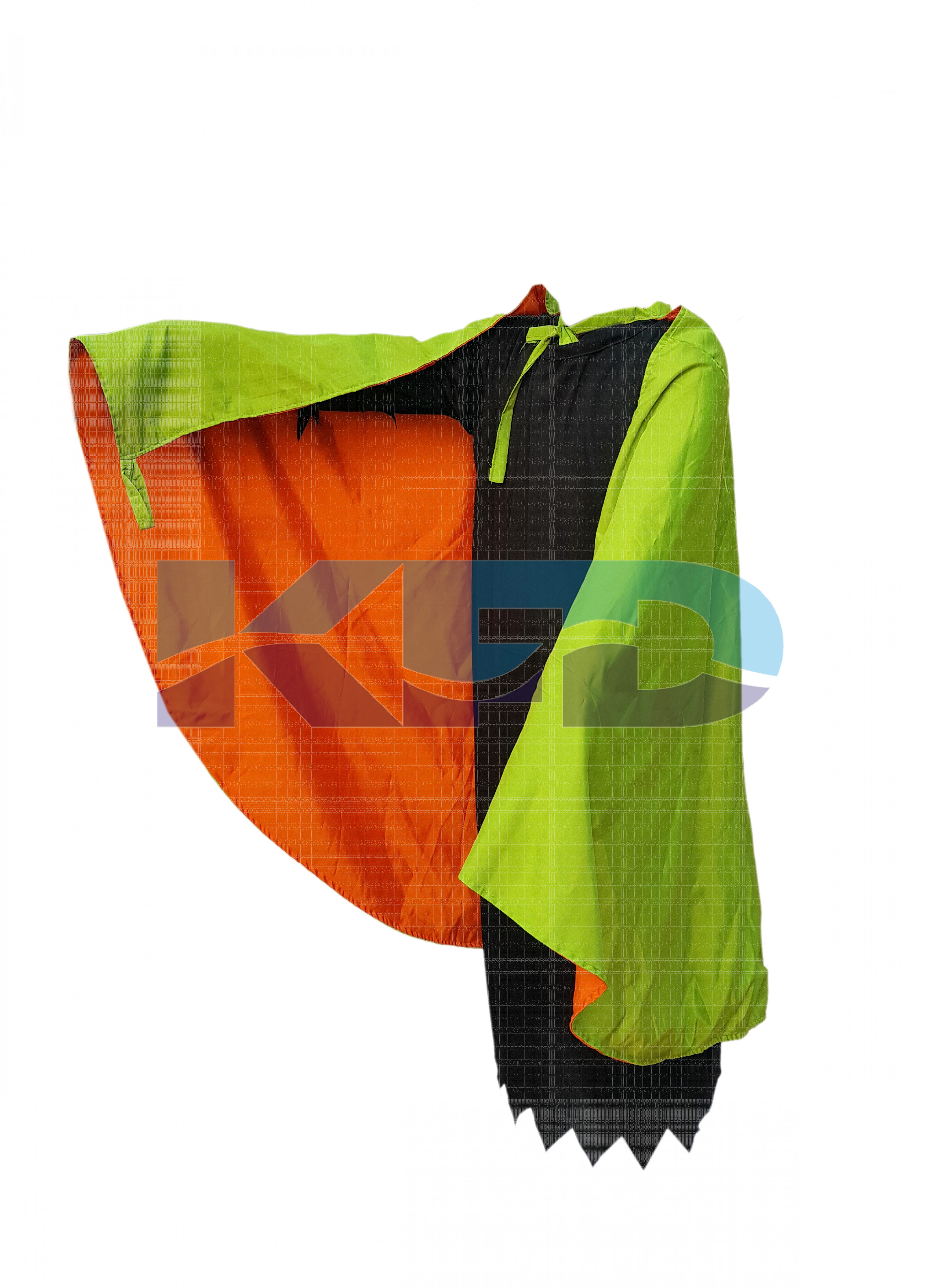 Halloween Cape in Green color for adult
