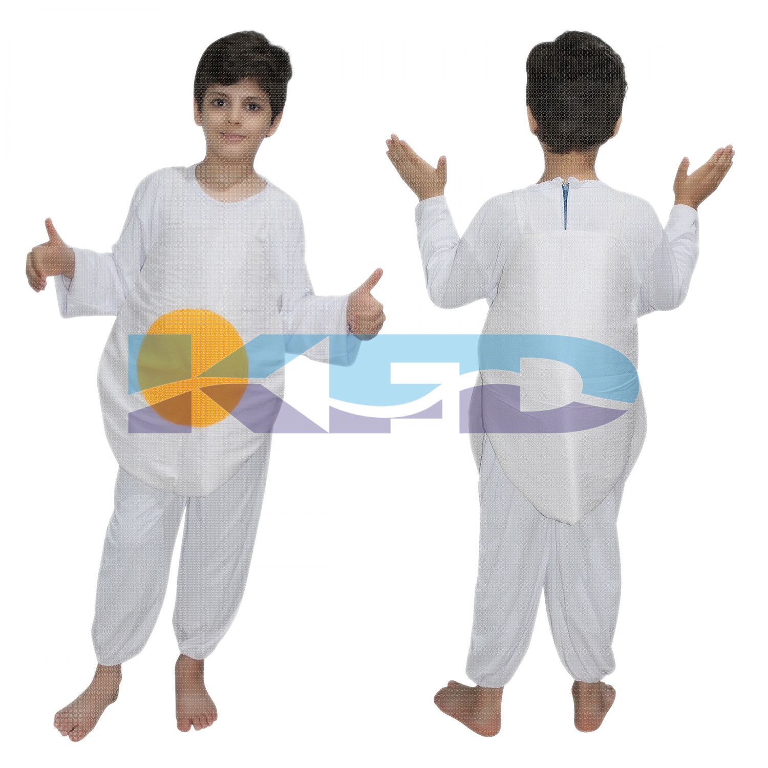 egg  fancy dress for kids,Costume of fruits and vegetable for Annual function/Theme Party/Competition/Stage Shows/Birthday Party Dress