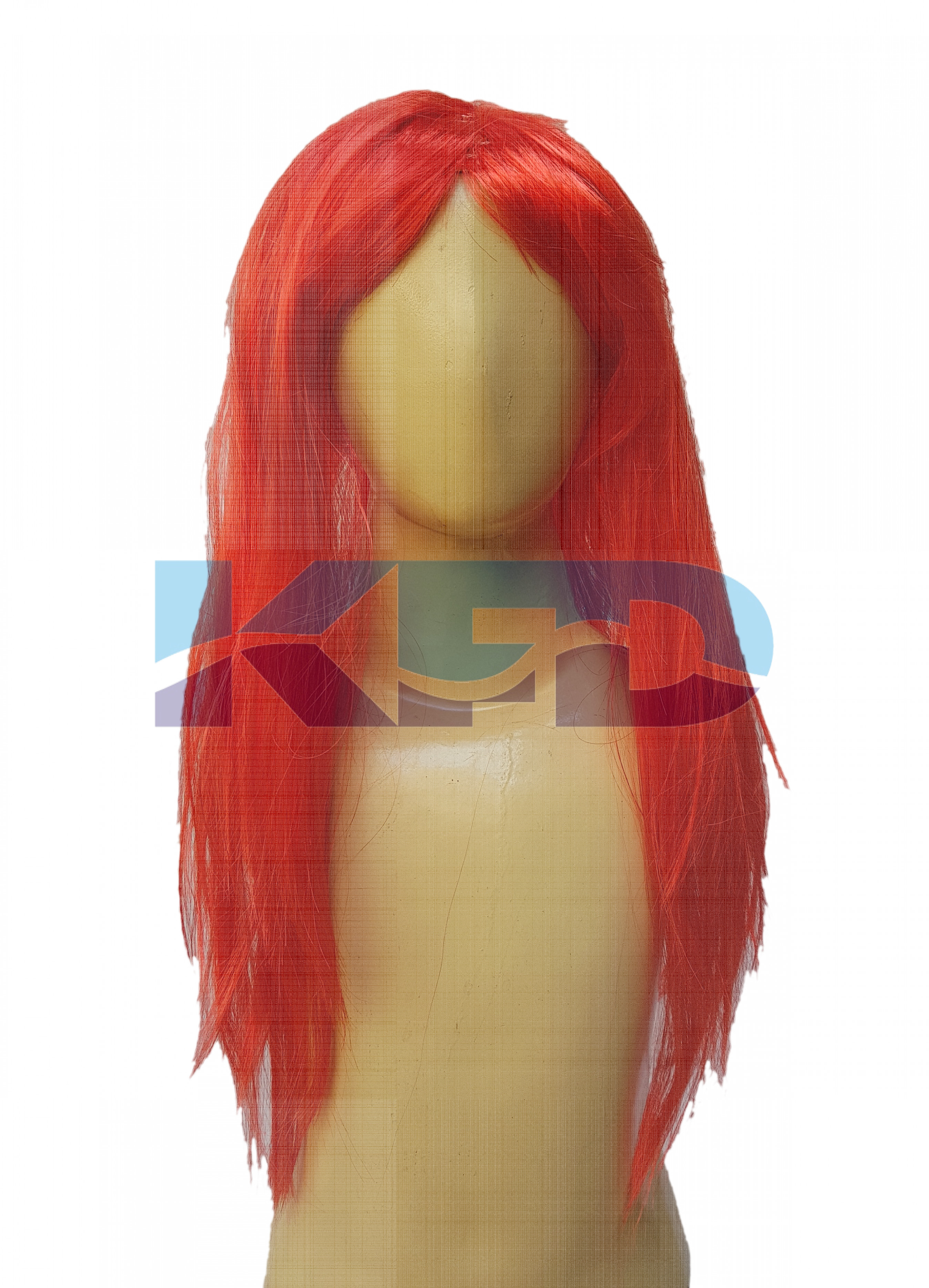 Ladies Hair Wig Red Color