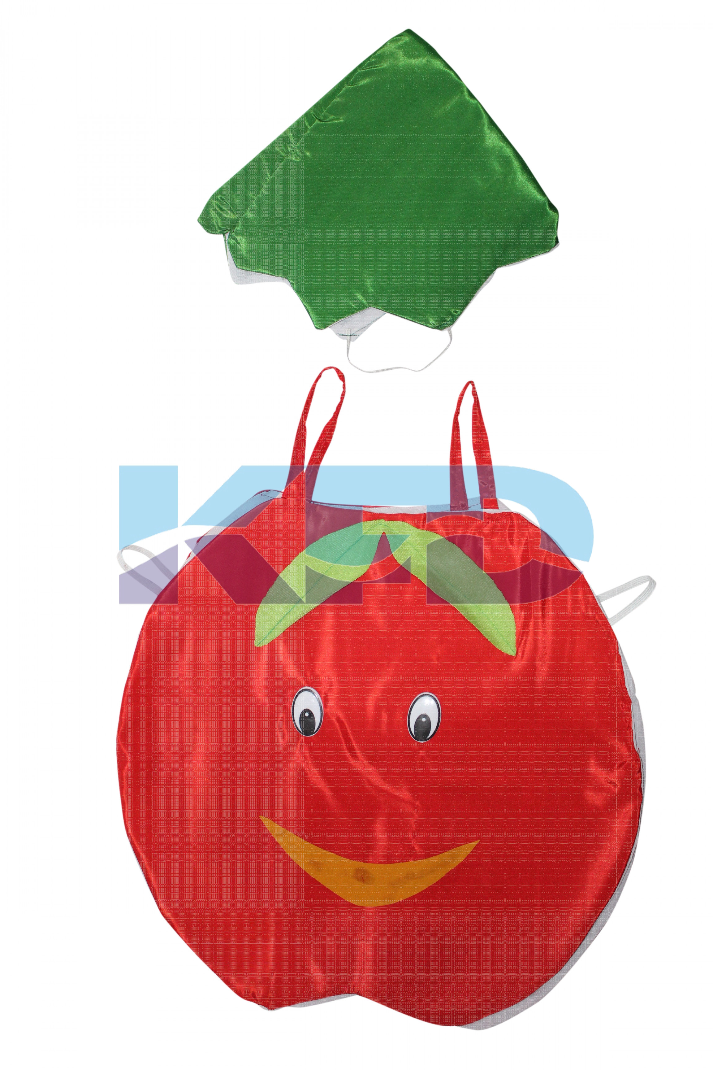  Apple Fruits Costume only cutout with Cap for Annual function/Theme Party/Competition/Stage Shows/Birthday Party Dress