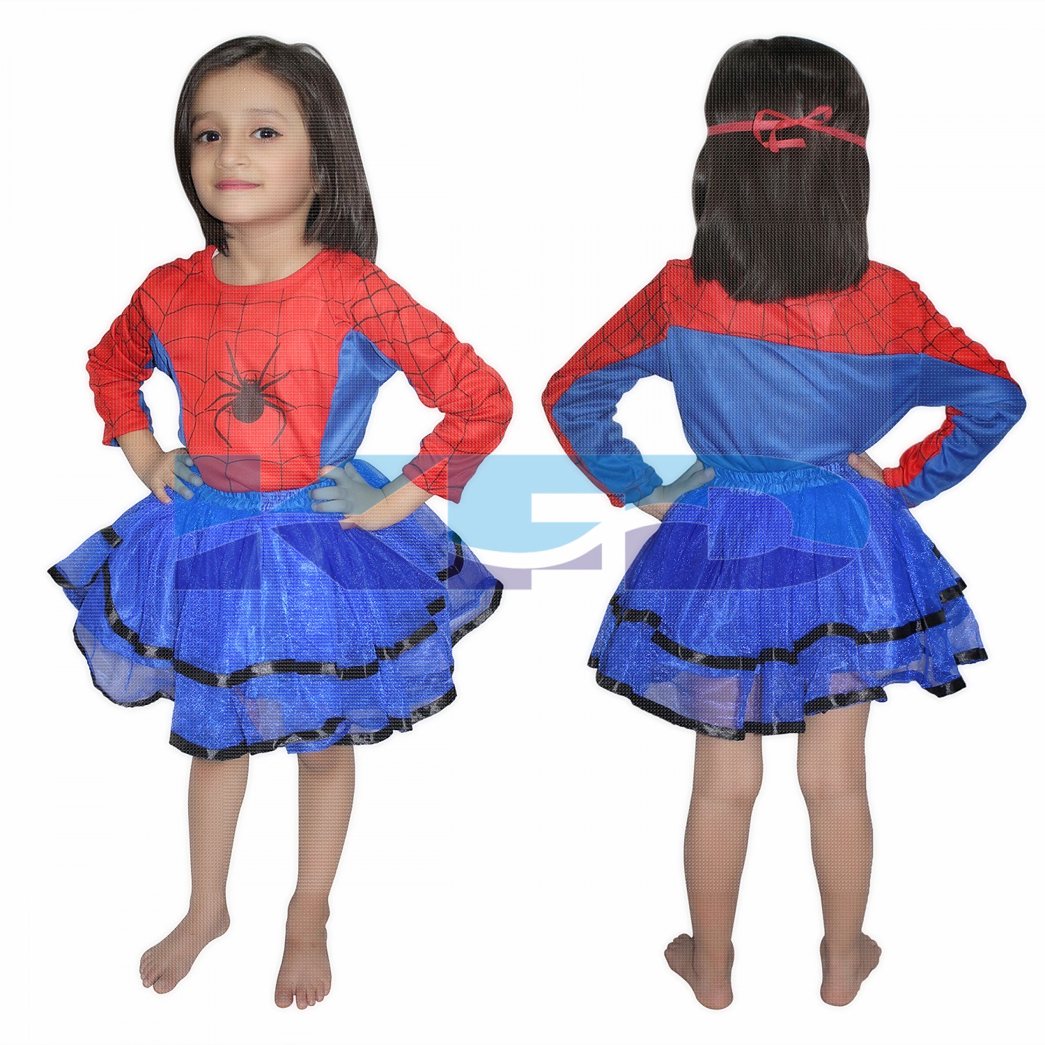  Spider Girl Super Hero Costume For Girl,CosPlay Costume,California Costume School Annual function/Theme Party/Competition/Stage Shows/Birthday Party Dress 