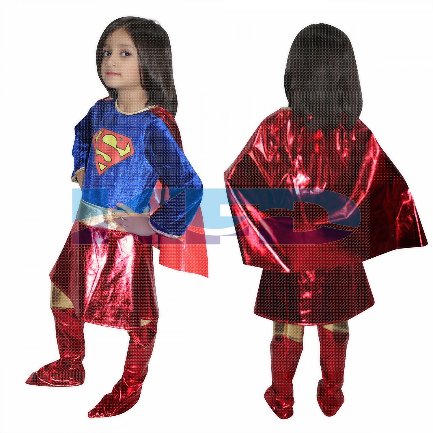 Super Girl Cosplay Costume For School Annual function/Theme Party/Competition/Stage Shows Dress