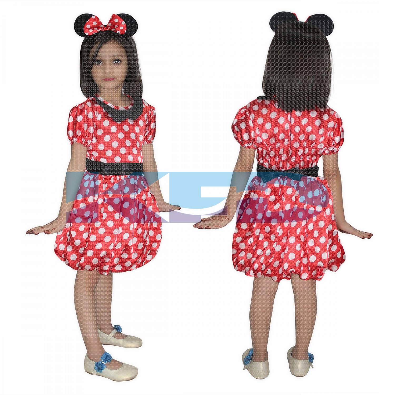 Minnie Mouse Fancy dress for kids,Diseny Cartoon Costume for Annual function/Theme Party/Stage Shows/Competition/Birthday Party Dress