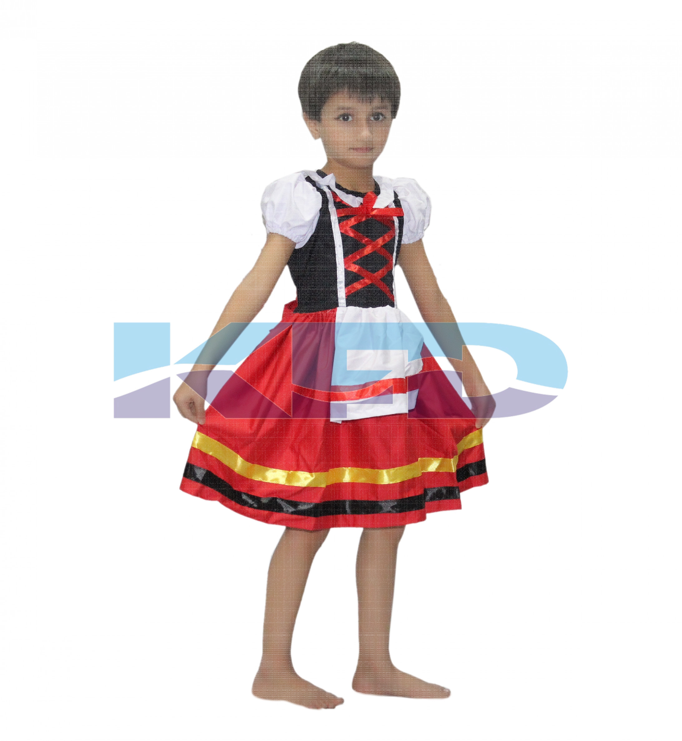 German Girl Costume For Kids/Oktoberfest Beer Costume For Kids/Cosplay Costume for Girls/California Costume/Theme Party/Competition/Stage Shows/Birthday Party Dress