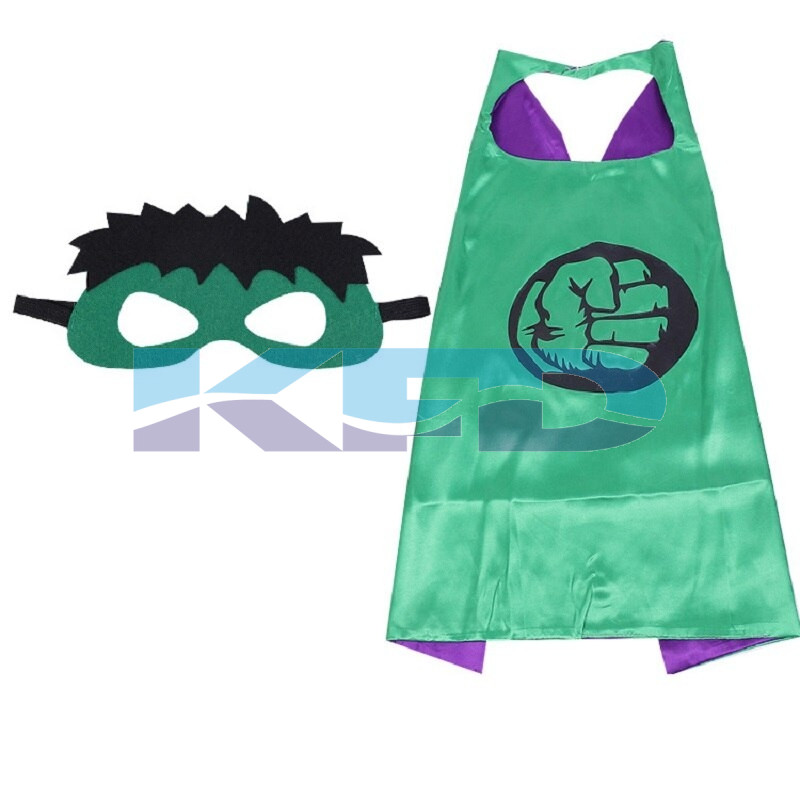 Hulk Robe For Kids/California Costume For kids/Superhero Robe For kids/For Kids Annual function/Theme Party/Competition/Stage Shows/Birthday Party Dress