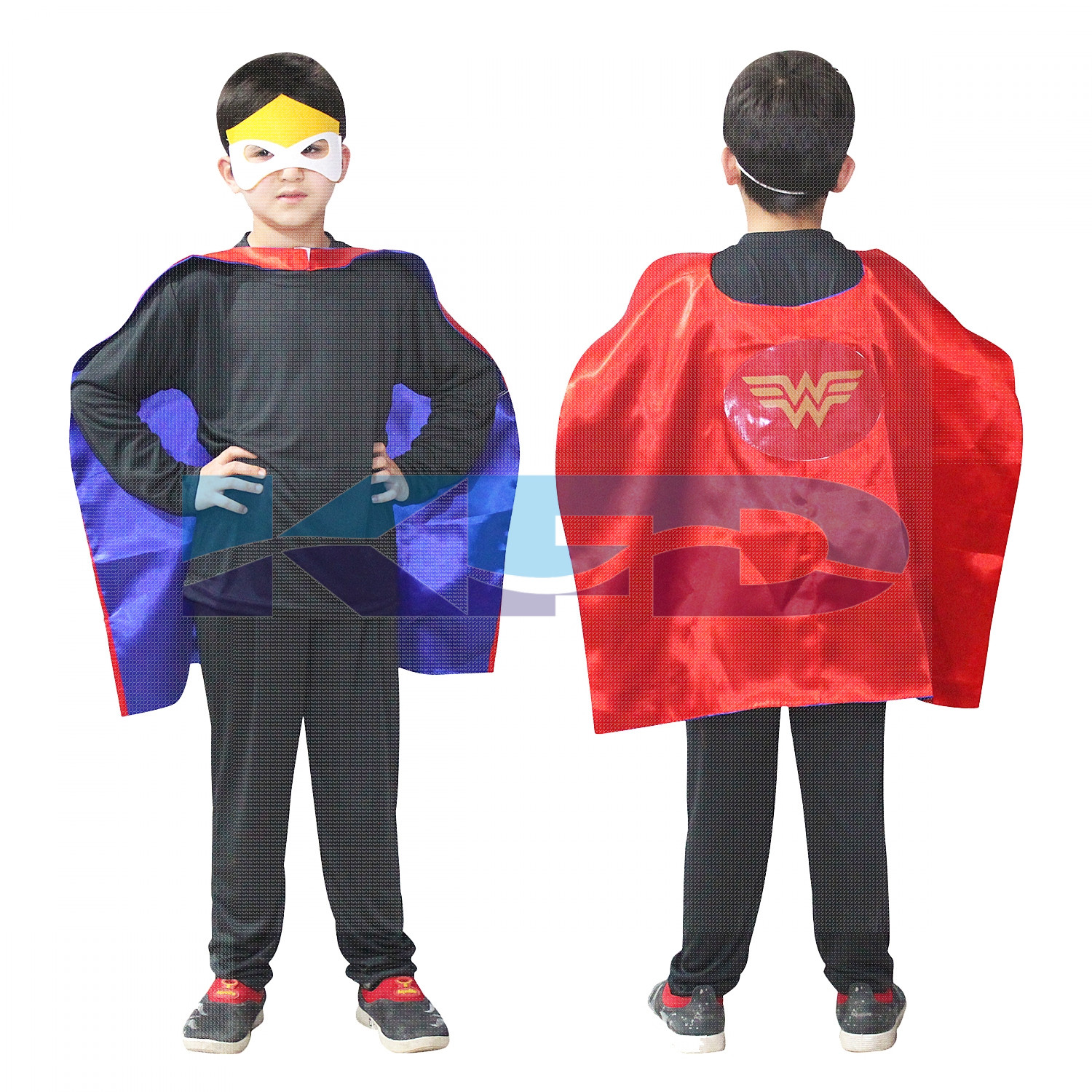 Wonder Girl Robe For Kids/California Costume For kids/Superhero Robe For kids/For Kids Annual function/Theme Party/Competition/Stage Shows/Birthday Party Dress