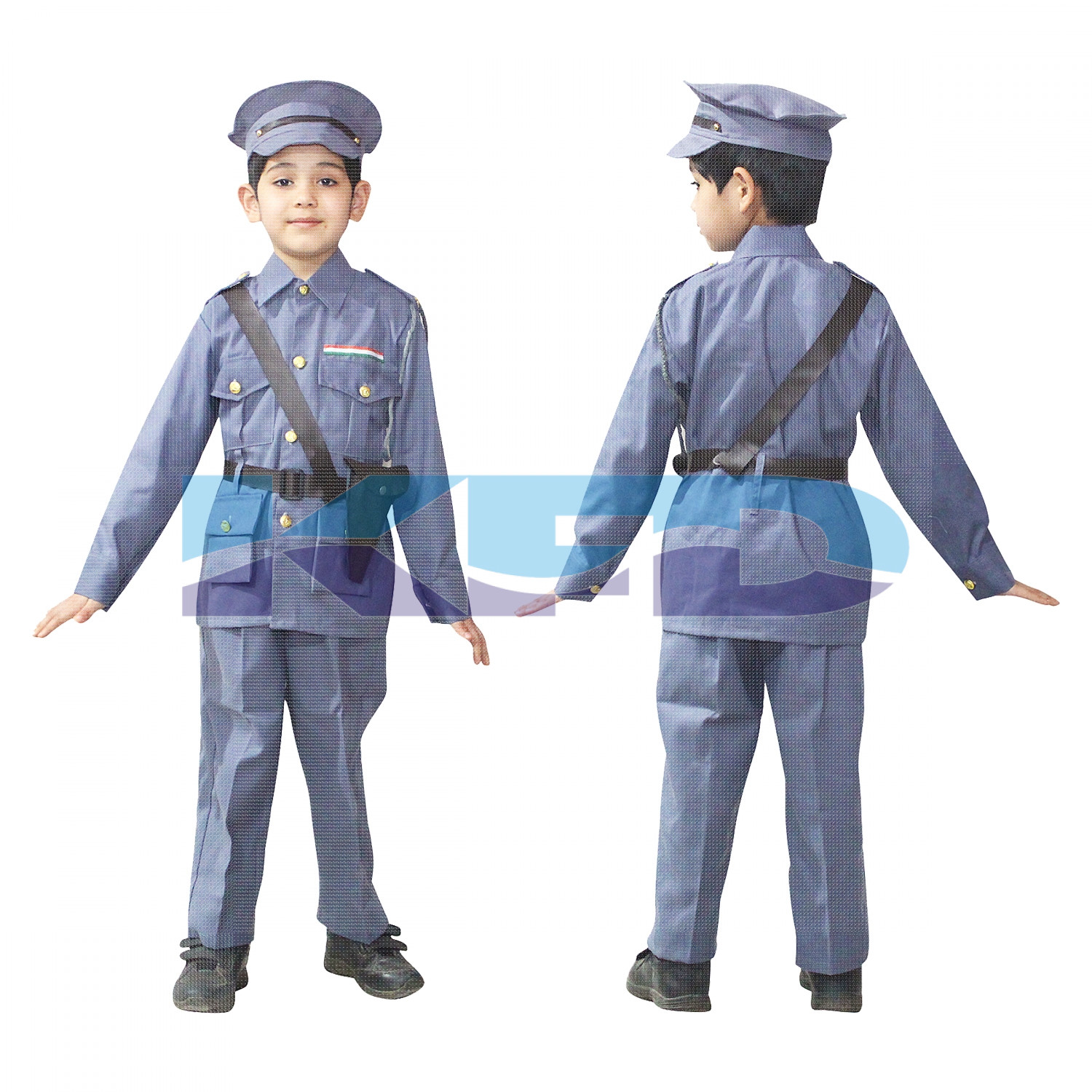 Indian Air Force Our Helper/National Hero Costume For Kids School Annual Function/Theme Party/Competition/Stage Shows Dress