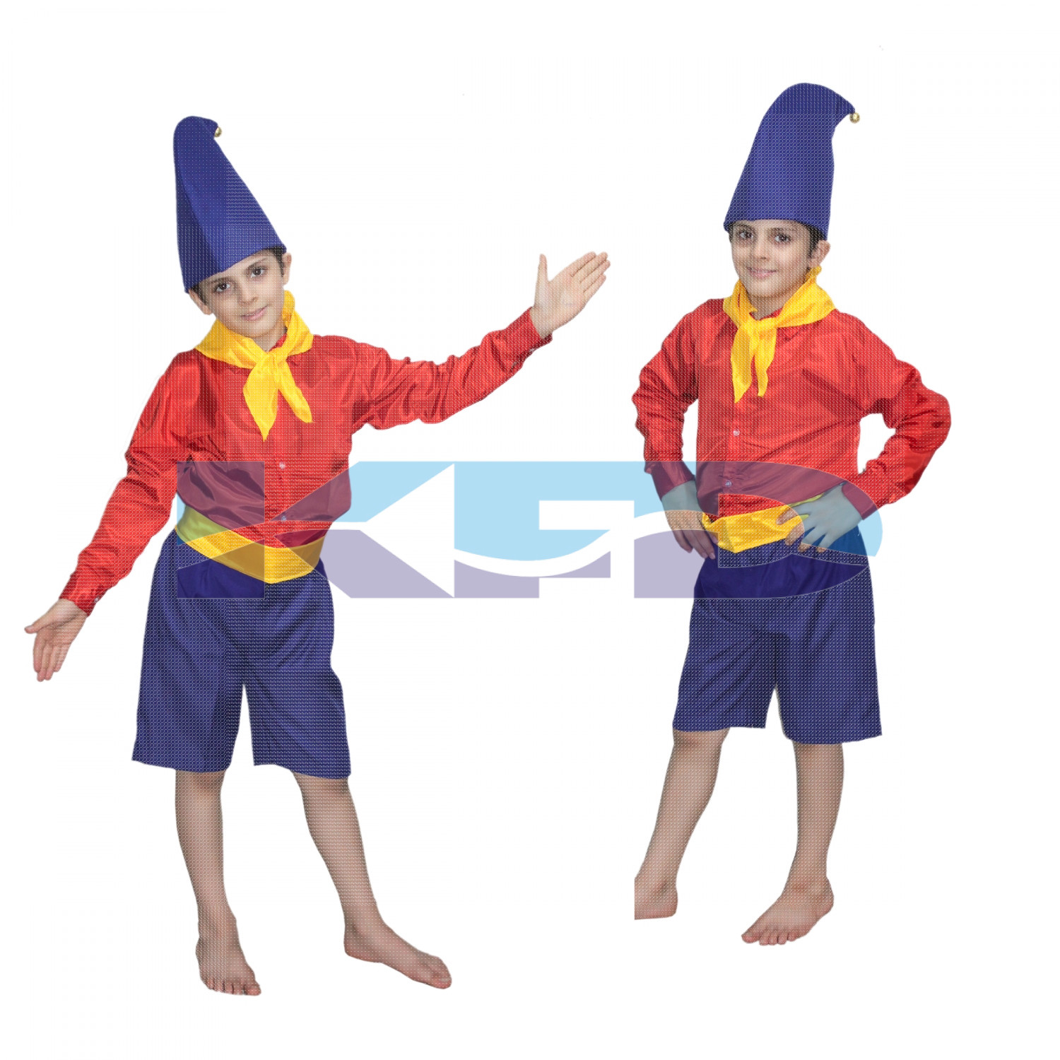 Noddy Cartoon Fancy dress for kids,Costume for Annual function/Theme Party/Stage Shows/Competition/Birthday Party Dress