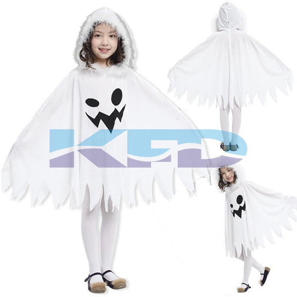 White Cloak fancy dress for kids, Halloween Costume for School Annual function/Theme Party/Competition/Stage Shows Dress