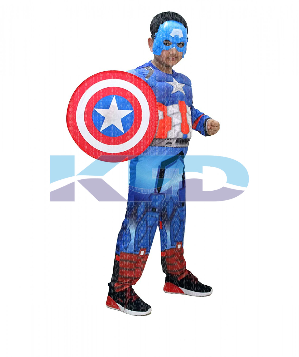 Captain imported fancy dress for kids,Cartoon/superhero Costume for School Annual function/Theme Party/Competition/Stage Shows Dress