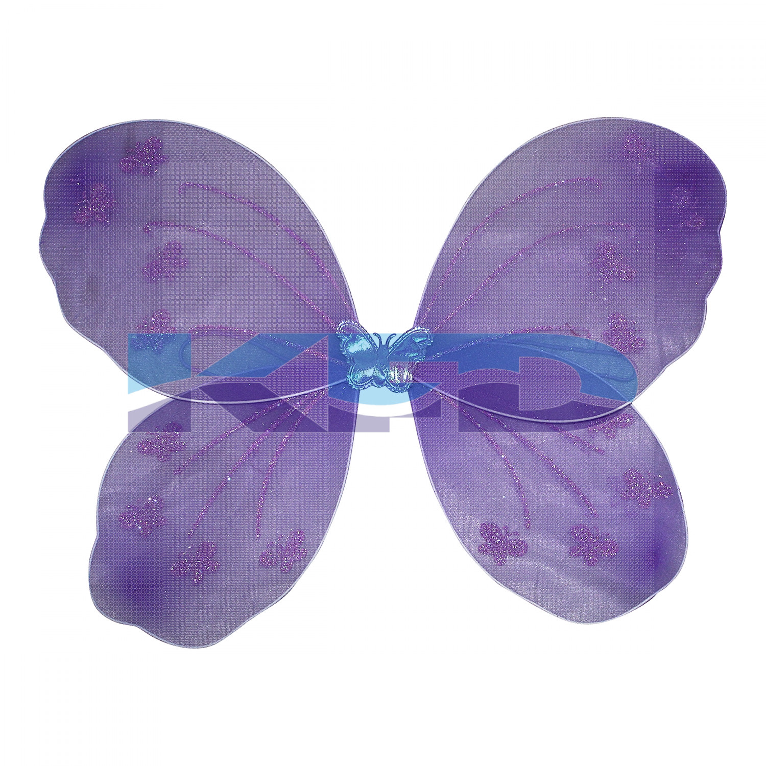 Purple Butterfly Wings For Kids School Annual function/Theme Party/Competition/Stage Shows/Birthday Party Dress