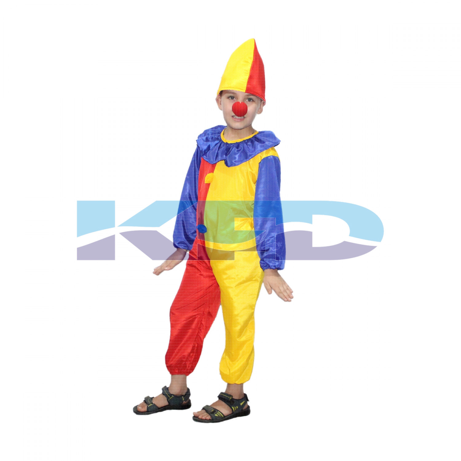 Joker Fancy dress for kids,Cartoon Costume for Annual function/Theme Party/Stage Shows/Competition/Birthday Party Dress