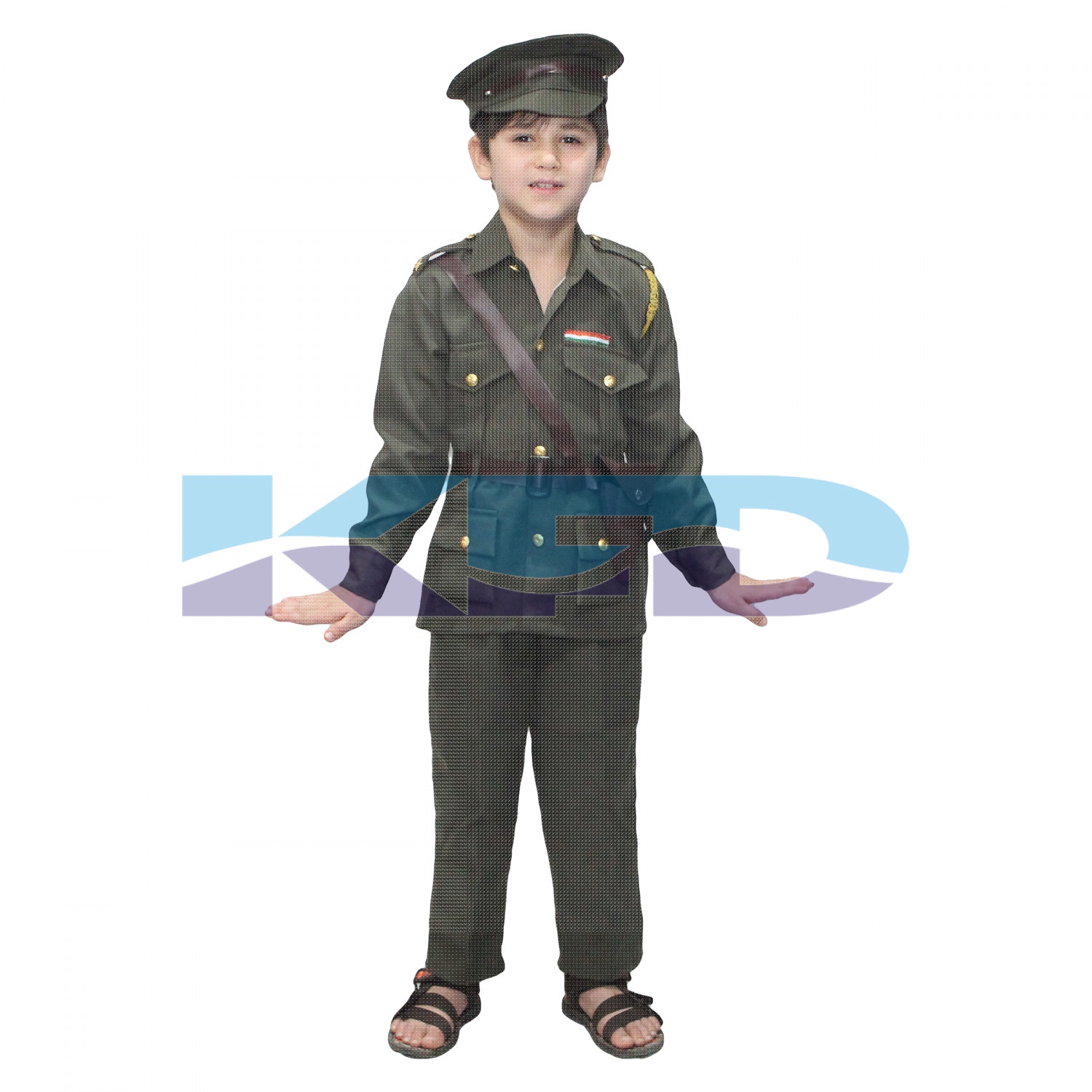  Indian Army Our Helper/National Hero Costume For Kids School Annual Function/Theme Party/Competition/Stage Shows Dress