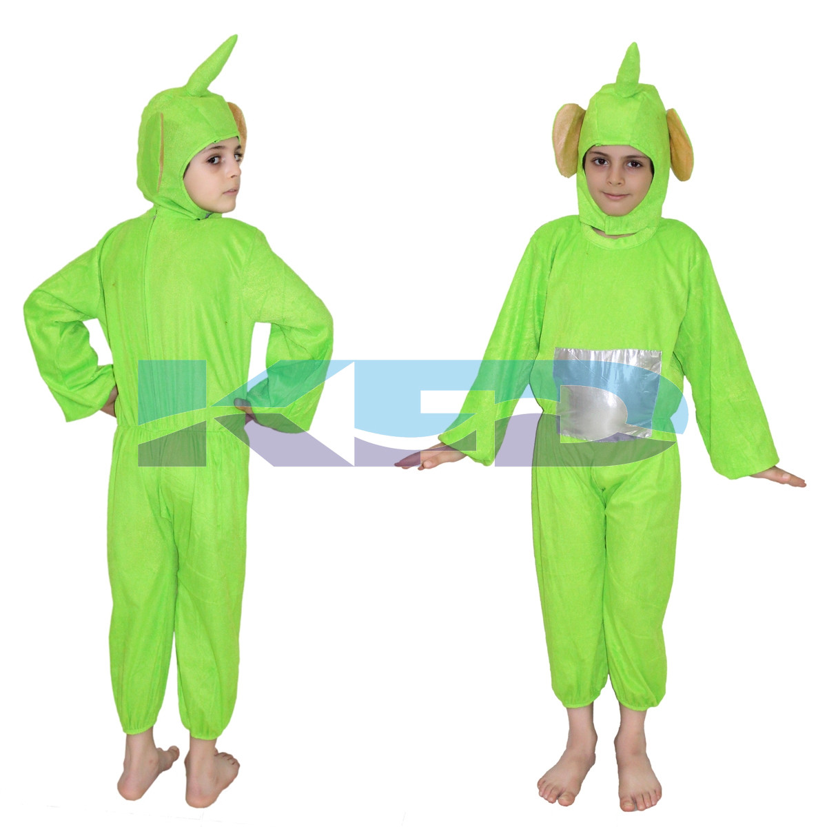  Teletubbies Green Cartoon Costume For School Annual function/Theme Party/Competition/Stage Shows/Birthday Party Dress