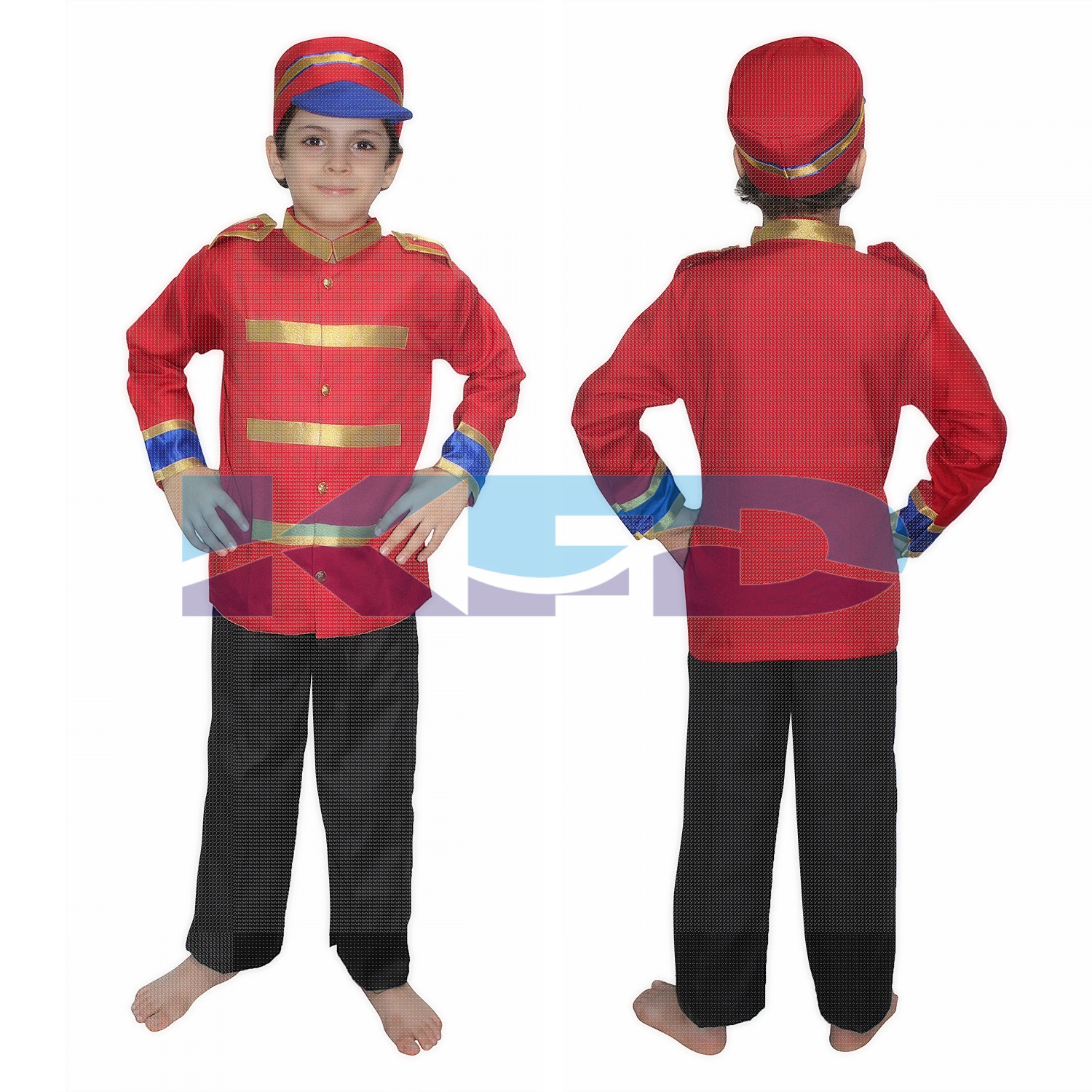 Mangal Panday/British soldier fancy dress for kids,National Hero Costume for School Annual function/Theme Party/Competition/Stage Shows Dress