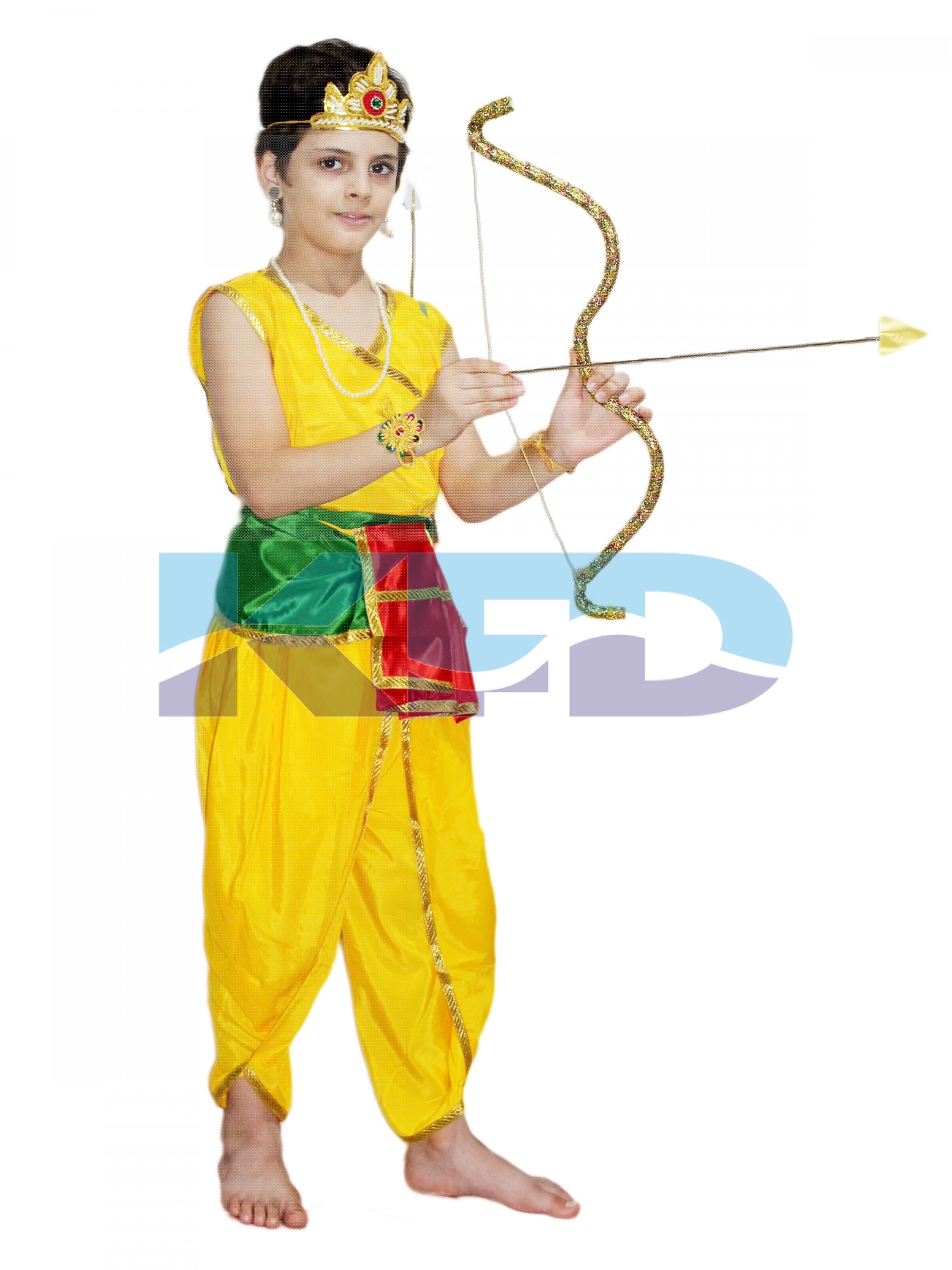 Ram belt fancy dress for kids,Ramleela/Dussehra/Mythological Character for Annual function/Theme Party/Competition/Stage Shows Dress