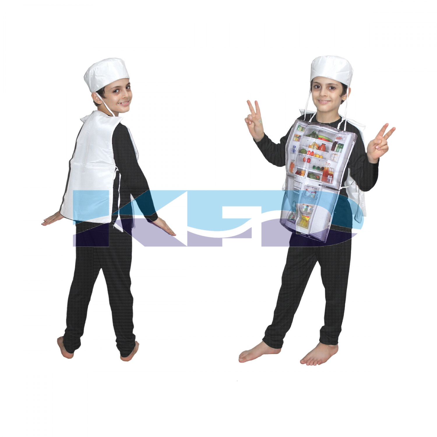 Refrigerator fancy dress for kids,Object Costume for School Annual function/Theme Party/Competition/Stage Shows Dress