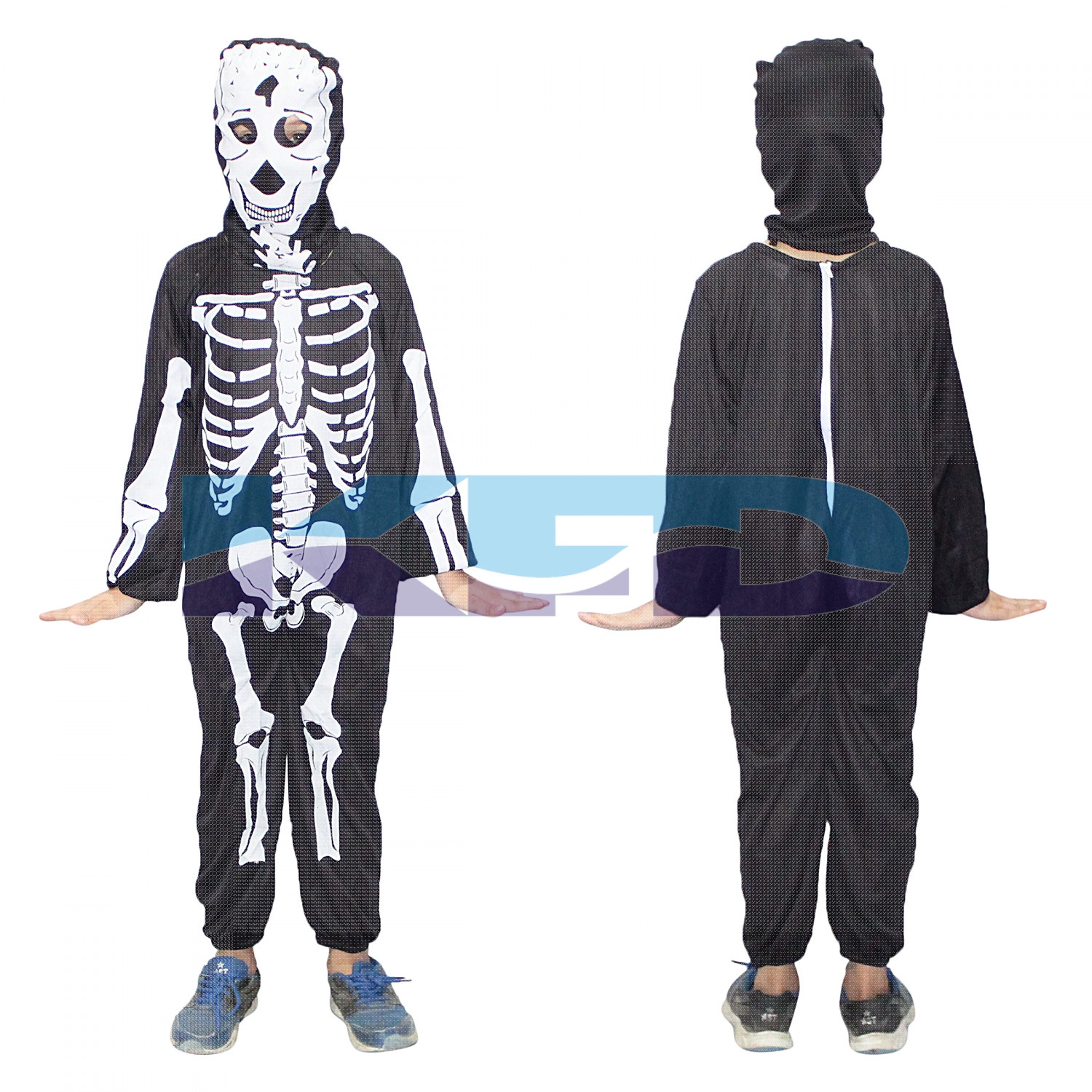 Skeleton fancy dress for kids,Halloween Costume for School Annual function/Theme Party/Competition/Stage Shows Dress
