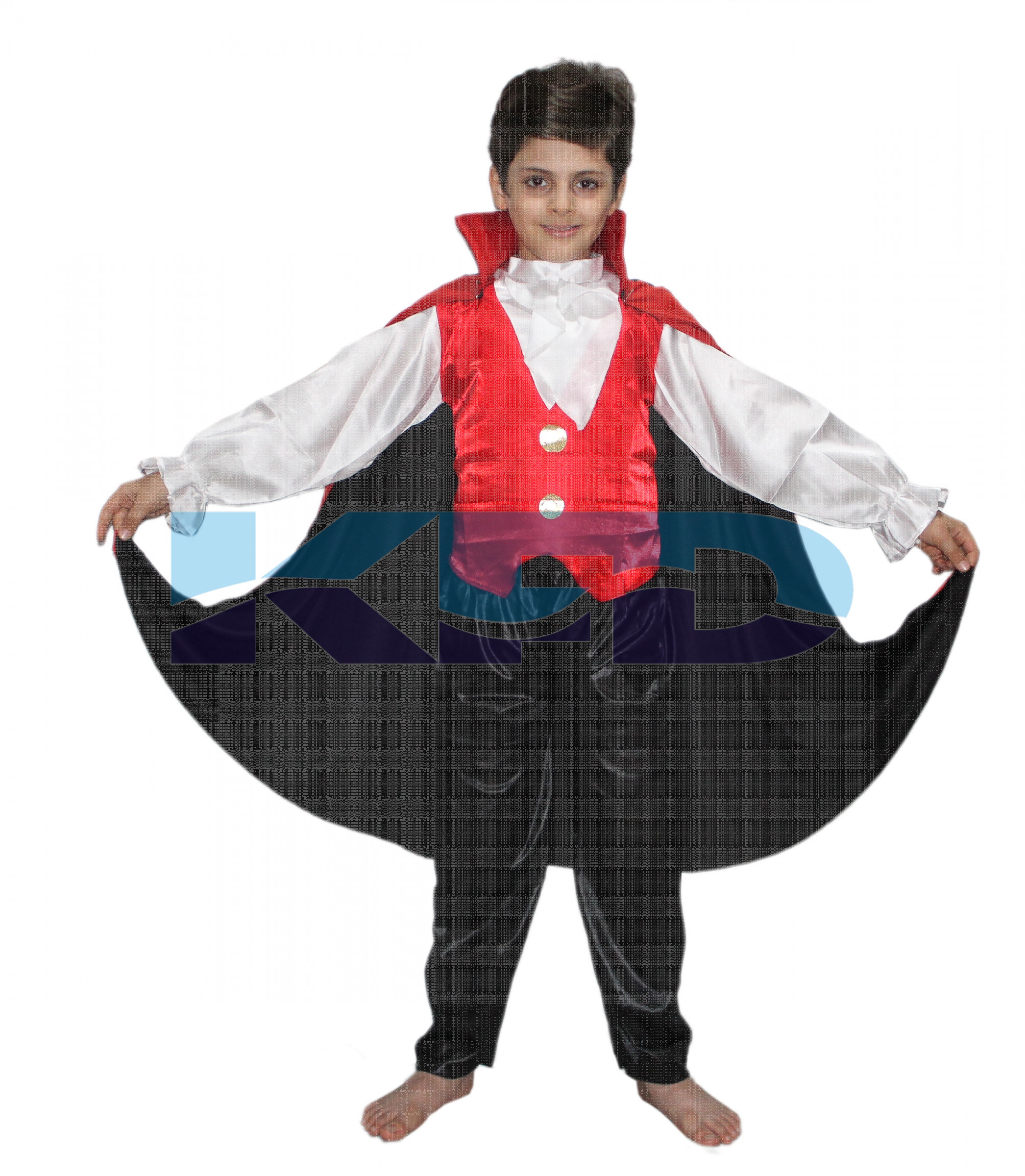 Vampire Dracula fancy dress for kids,Halloween Costume for Annual function/Theme Party/Competition/Stage Shows Dress