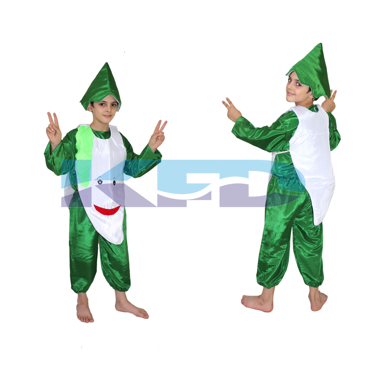 Radish fancy dress for kids,Vegetables Costume for School Annual function/Theme Party/Competition/Stage Shows Dress