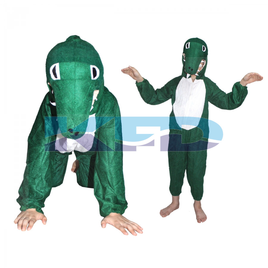 Crocodile fancy dress for kids,Water Animal Costume for Annual function/Theme Party/Competition/Stage Shows Dress