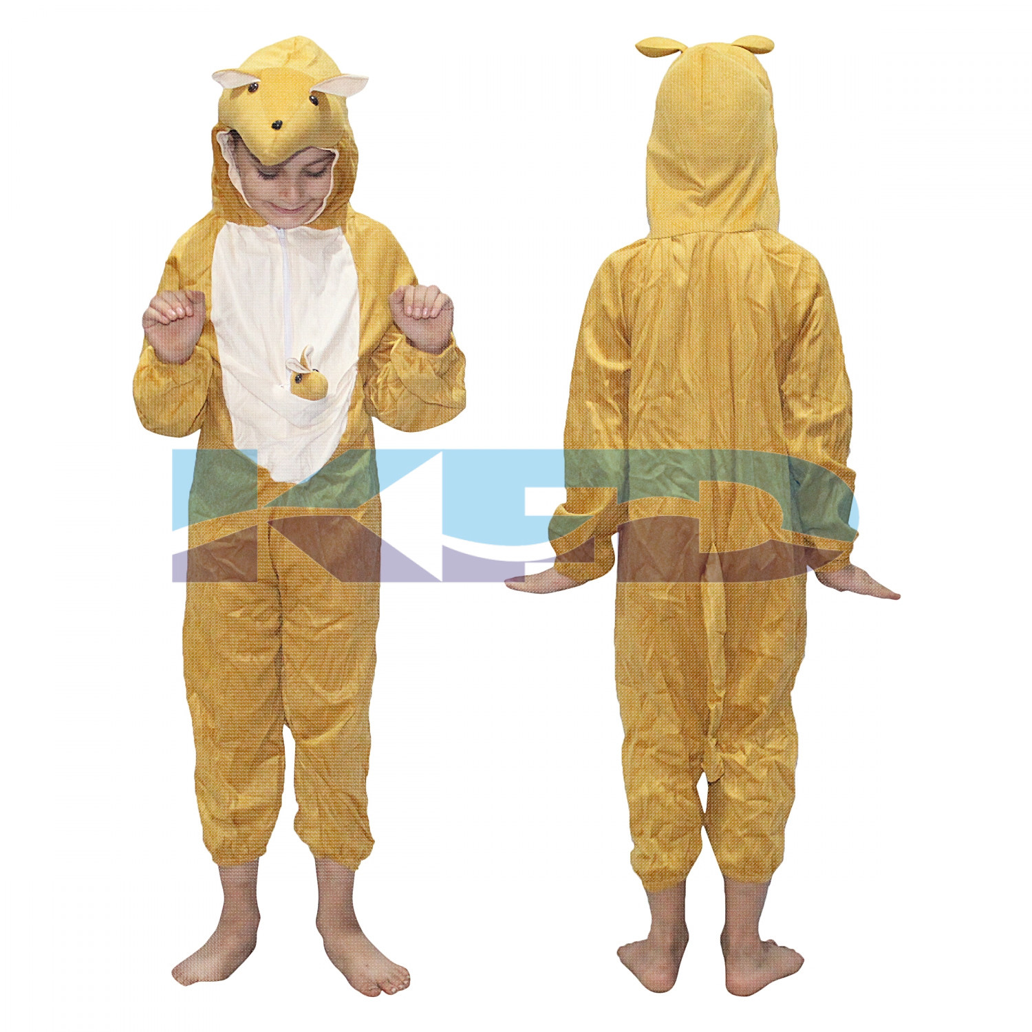 Kangaroo fancy dress for kids,International Wild Animal Costume for School Annual function/Theme Party/Competition/Stage Shows Dress