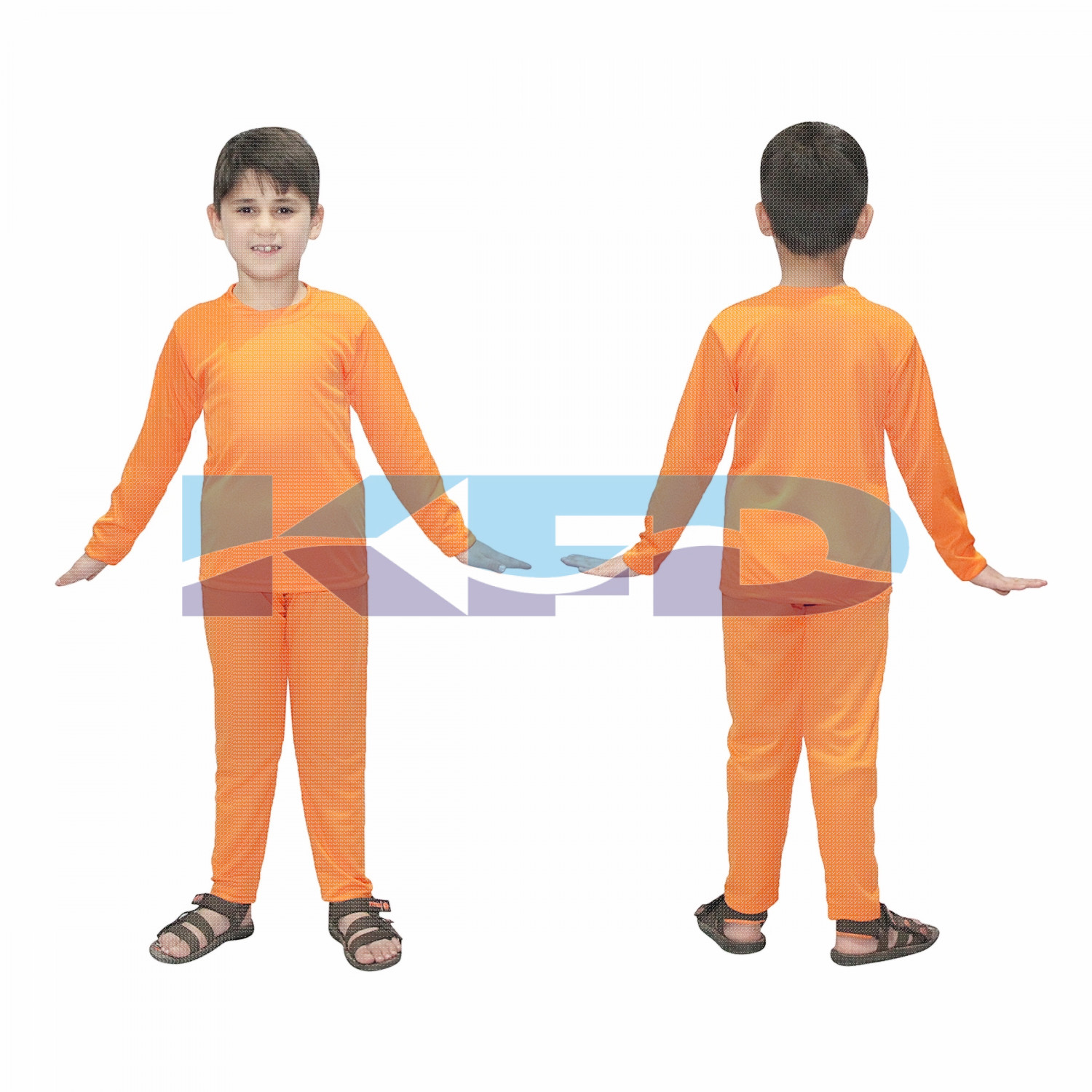 Track Suite Orange Color fancy dress for kids,Costume for School Annual function/Theme Party/Competition/Stage Shows/Birthday Party Dress