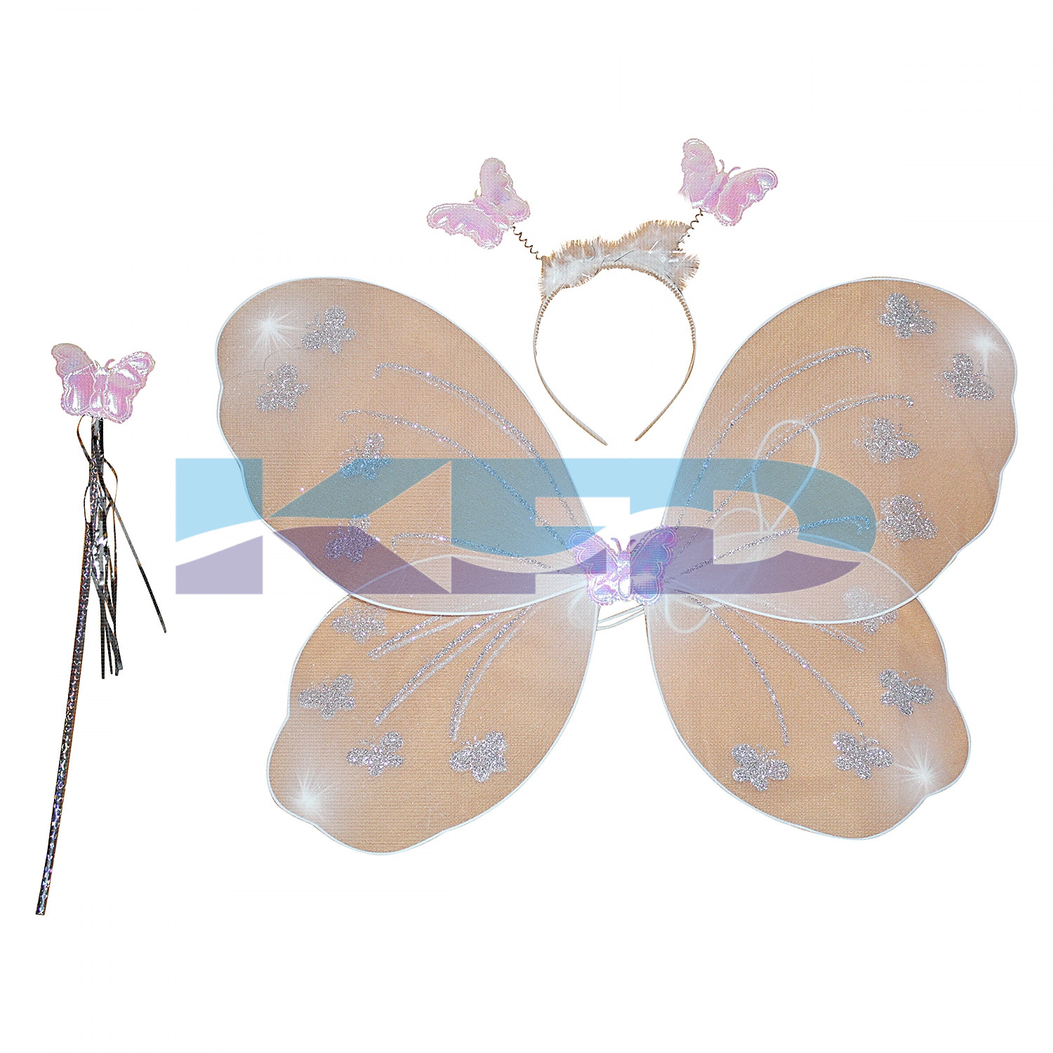 Butterfly wings in white color accessories for Kids,Boys and Girls