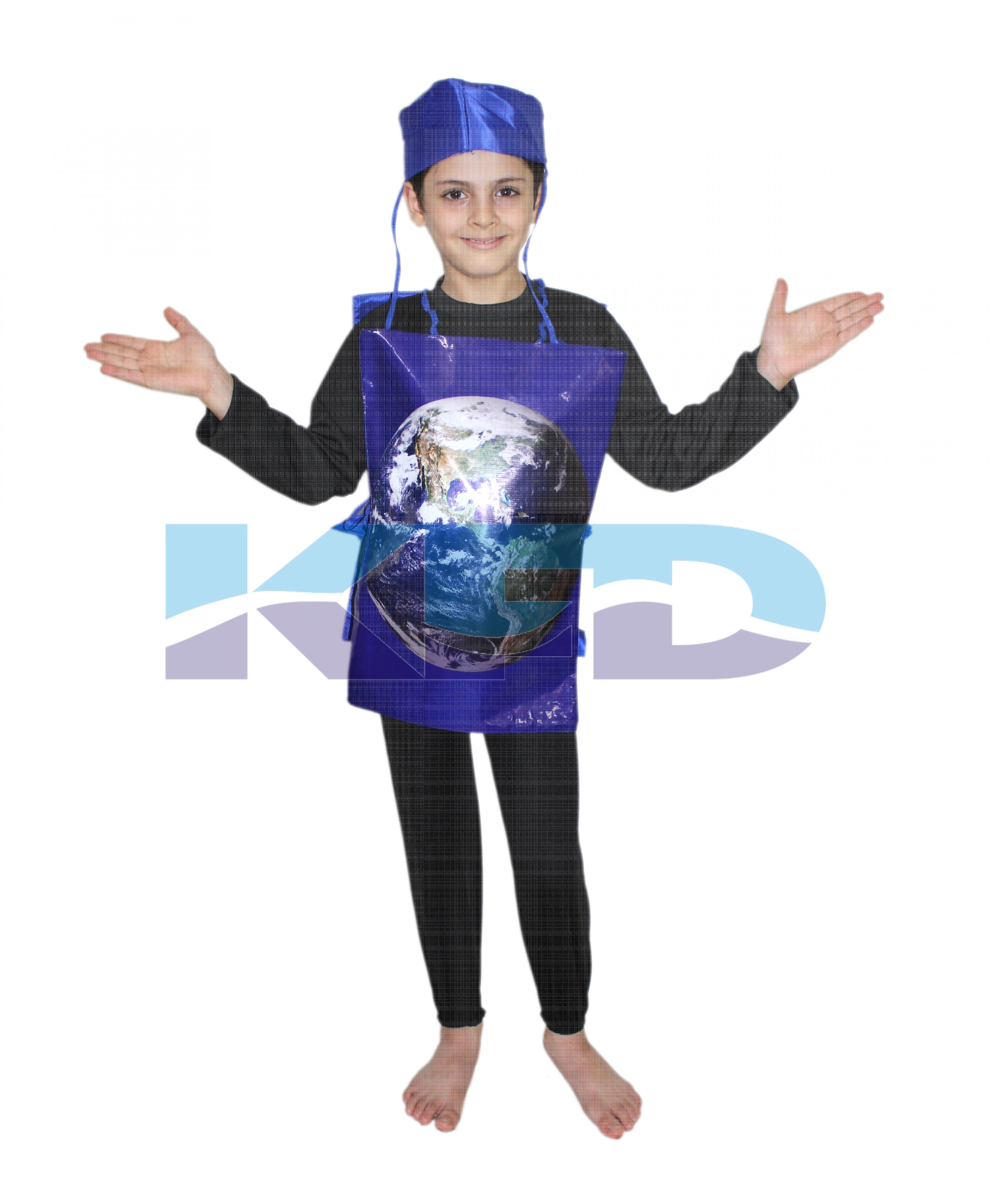 Earth fancy dress for kids,Object Costume for School  Annual function/Theme Party/Competition/Stage Shows Dress