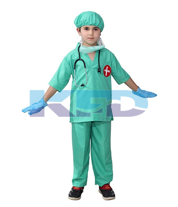  Surgeon/Doctor Costume,Our Helper Costume for School Annual function/Theme Party/Competition/Stage Shows/Birthday Party Dress