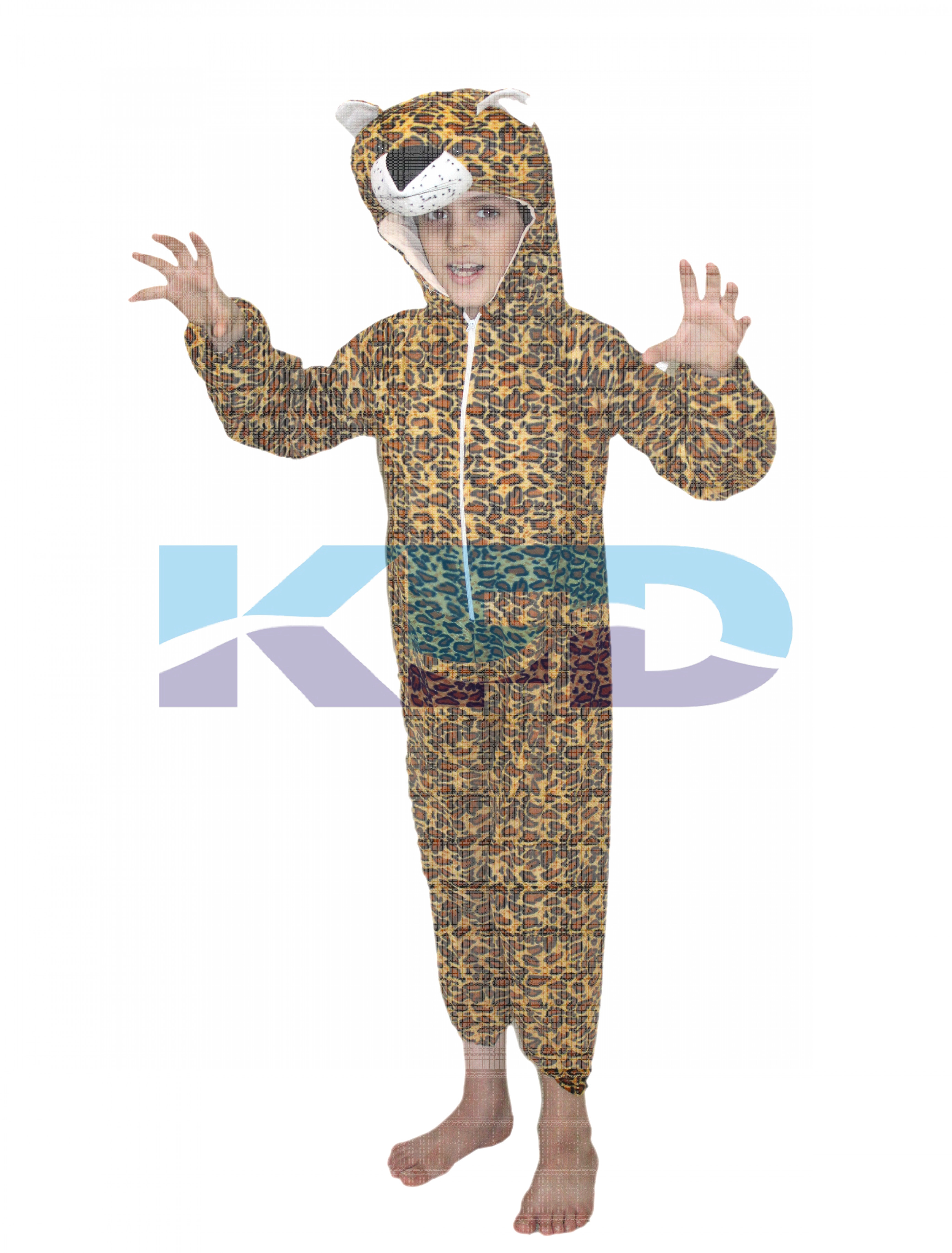  Leopard Animal Costume For School Annual function/Theme Party/Competition/Stage Shows/Birthday Party Dress