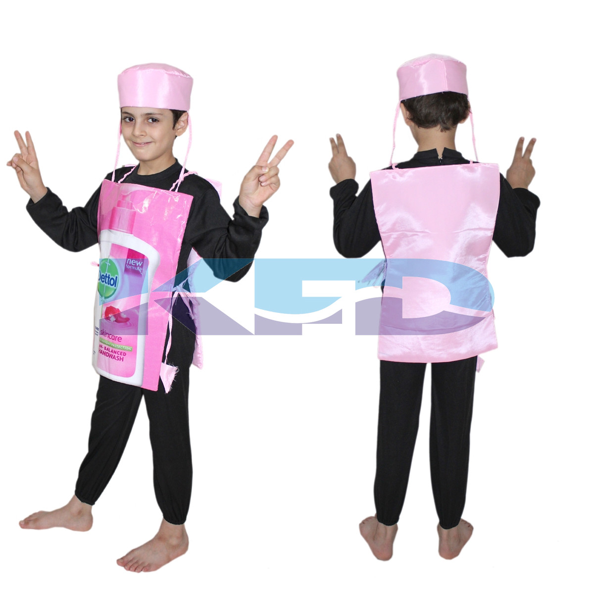 Dettol Handwash Costume,Object Costume for School Annual function/Theme Party/Competition/Stage Shows/Birthday Party Dress