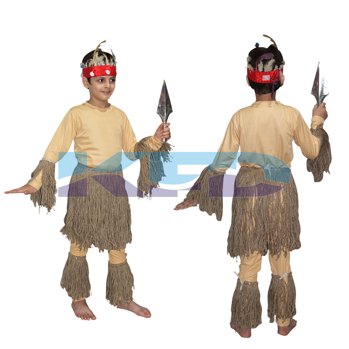 African Costume For Kids,Trible Costume for School Annual function/Theme Party/Competition/Stage Shows Dress